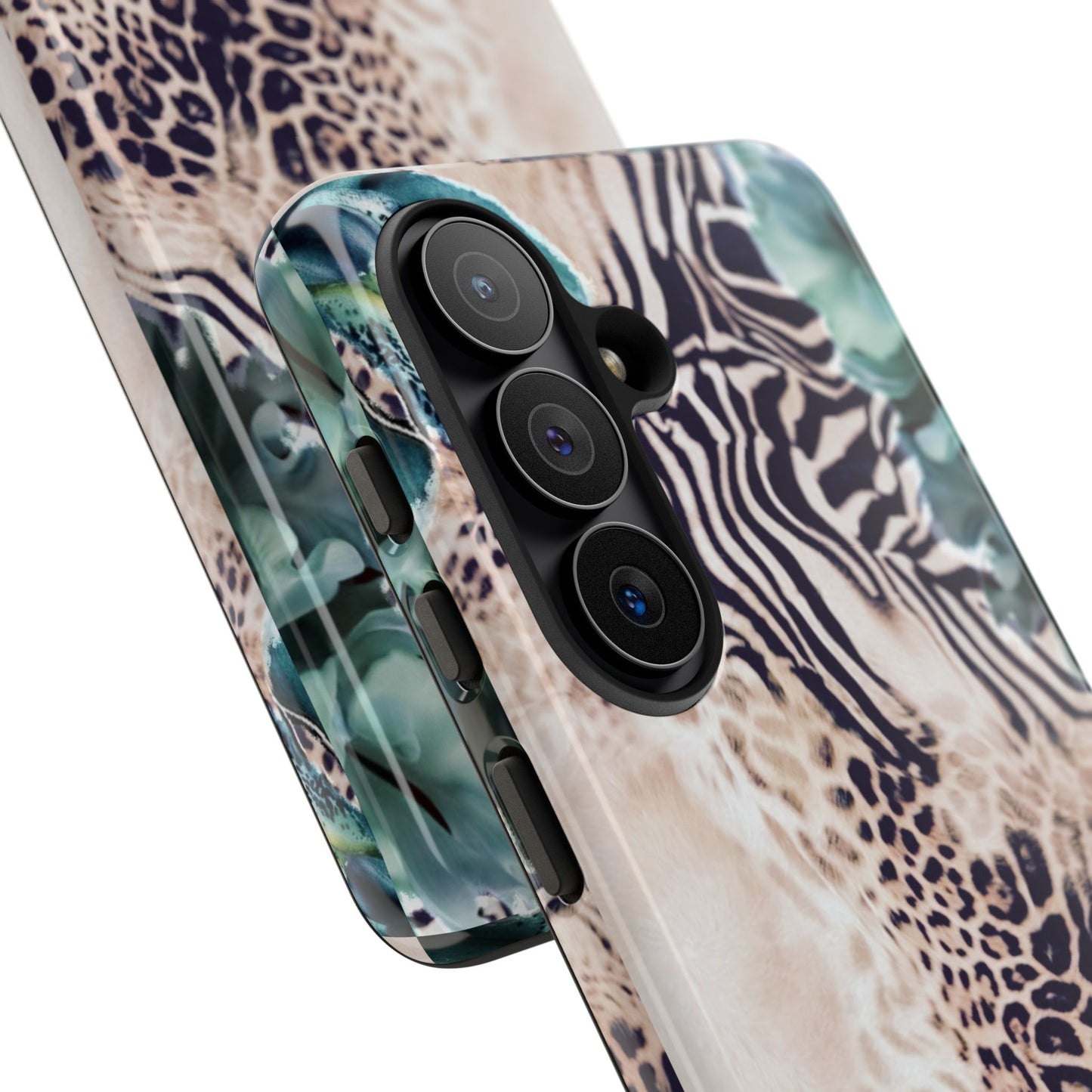 Tough Cases - Tropical Leopard & Zebra Phone Case