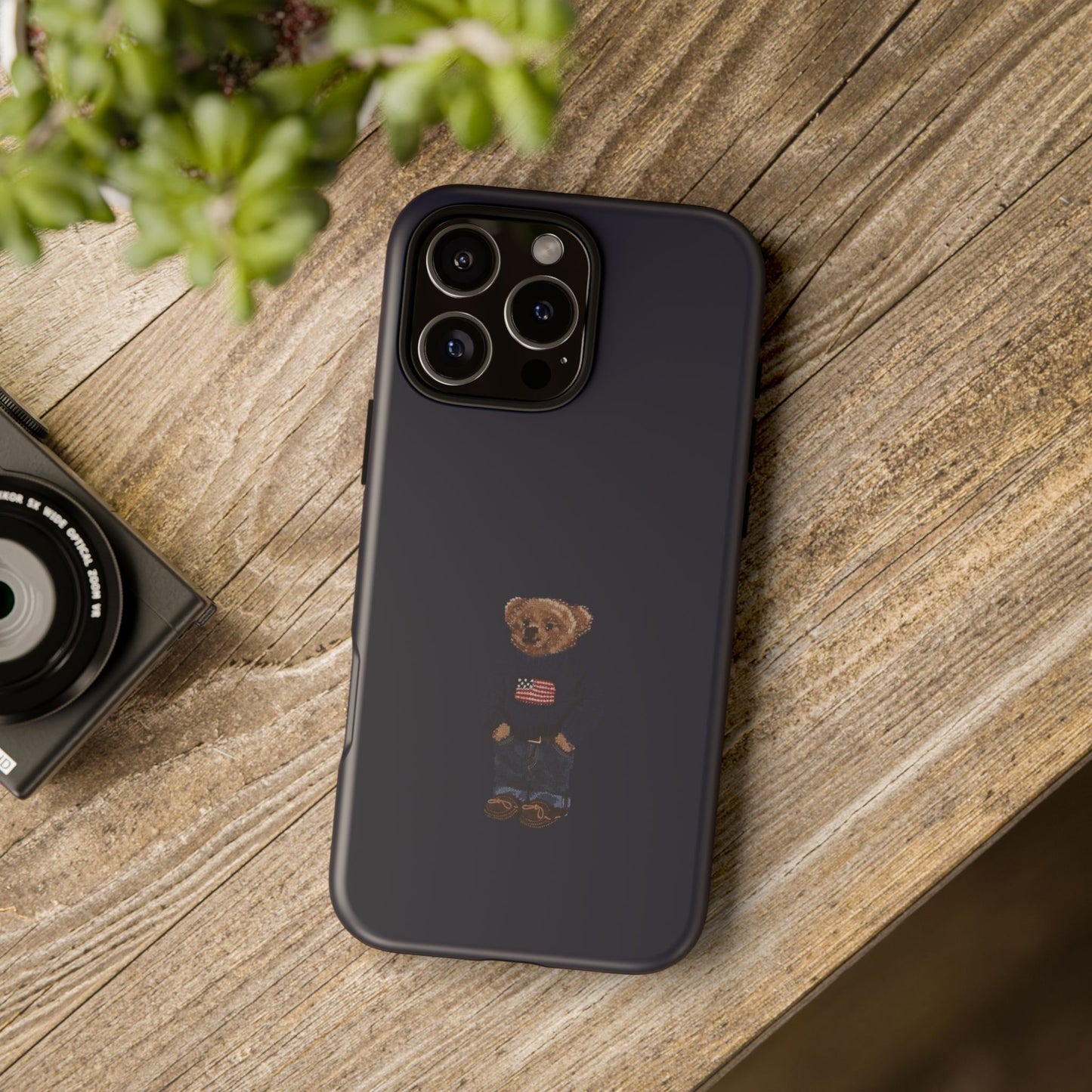 Patriotic Polo Bear Phone Case — Slim Tough Protective iPhone Cover