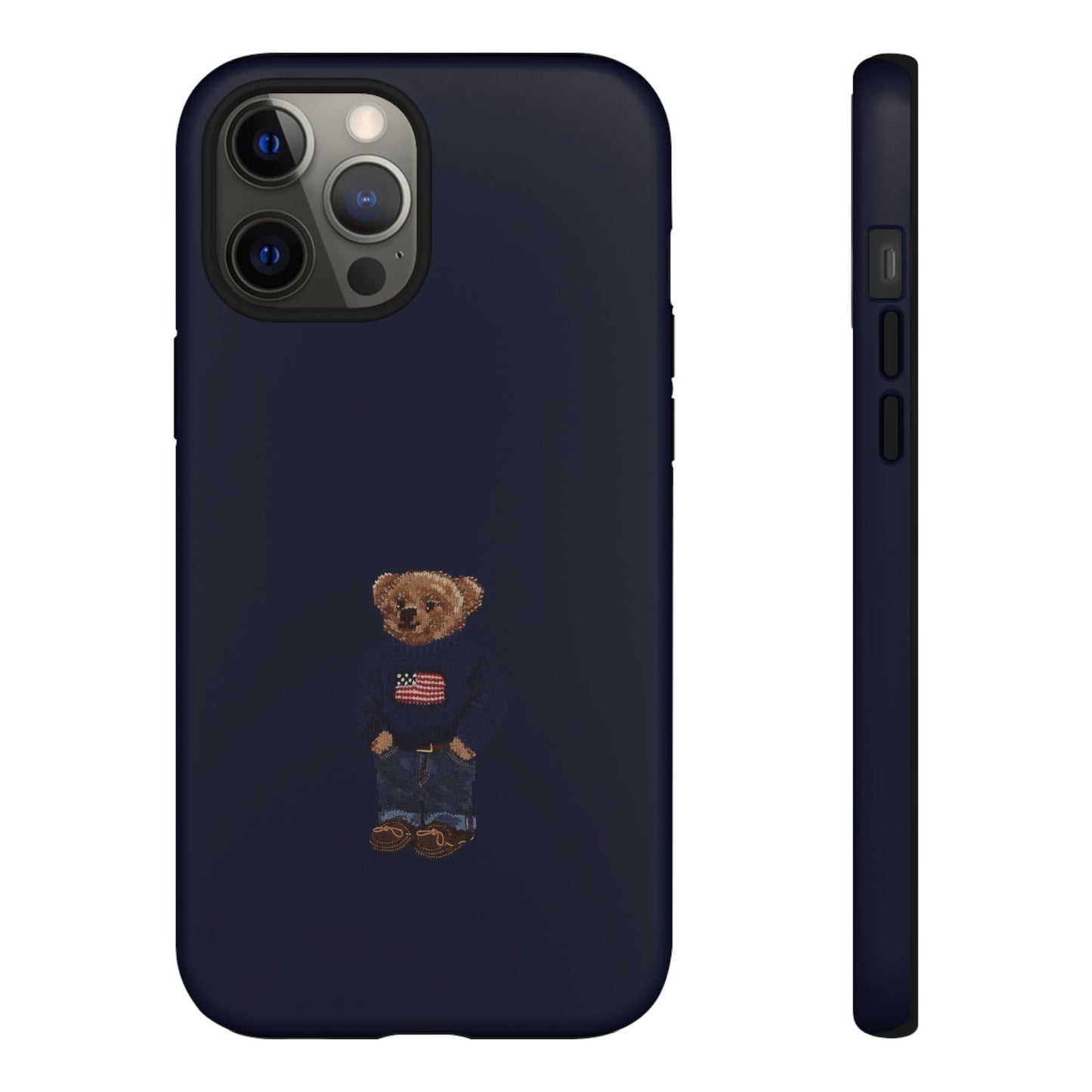 Patriotic Polo Bear Phone Case — Slim Tough Protective iPhone Cover
