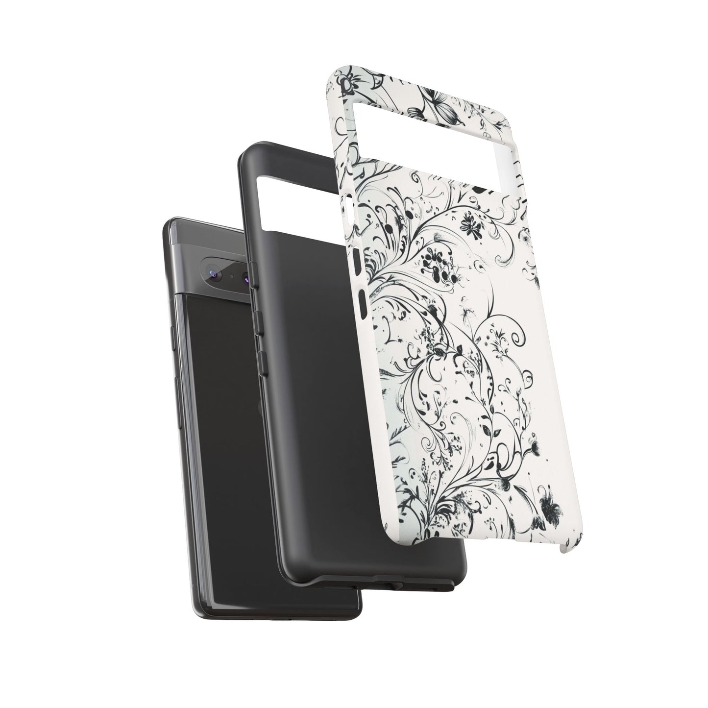 Floral Vine Tough Phone Case