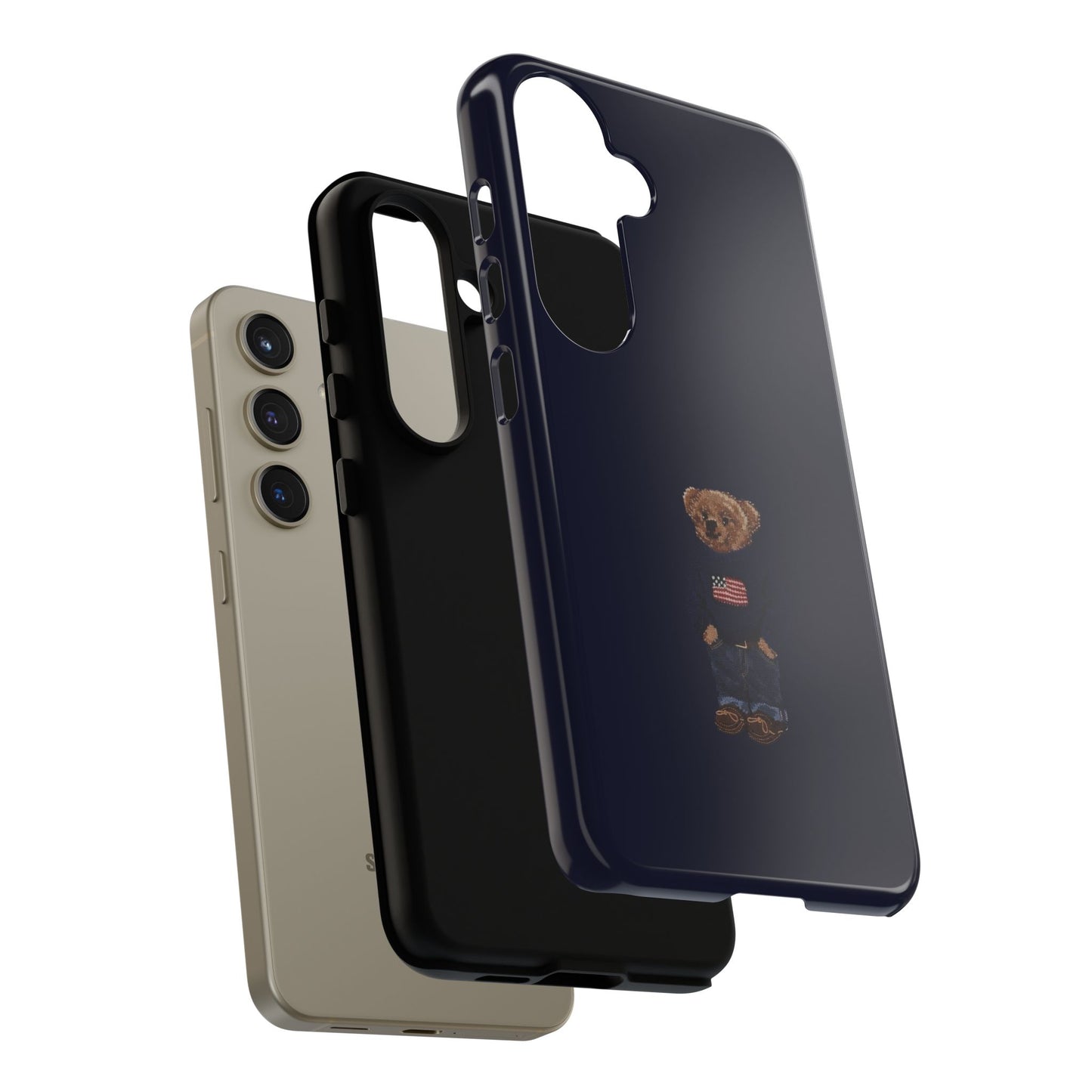 Patriotic Polo Bear Phone Case — Slim Tough Protective iPhone Cover