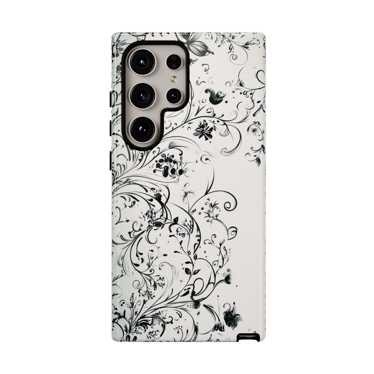 Floral Vine Tough Phone Case