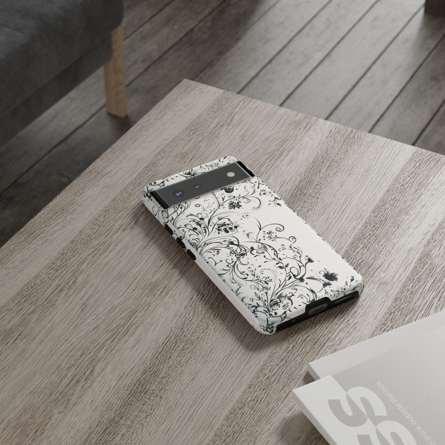 Floral Vine Tough Phone Case
