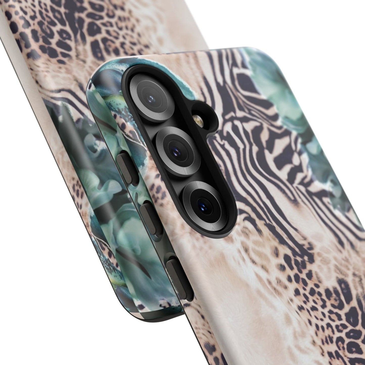 Tough Cases - Tropical Leopard & Zebra Phone Case
