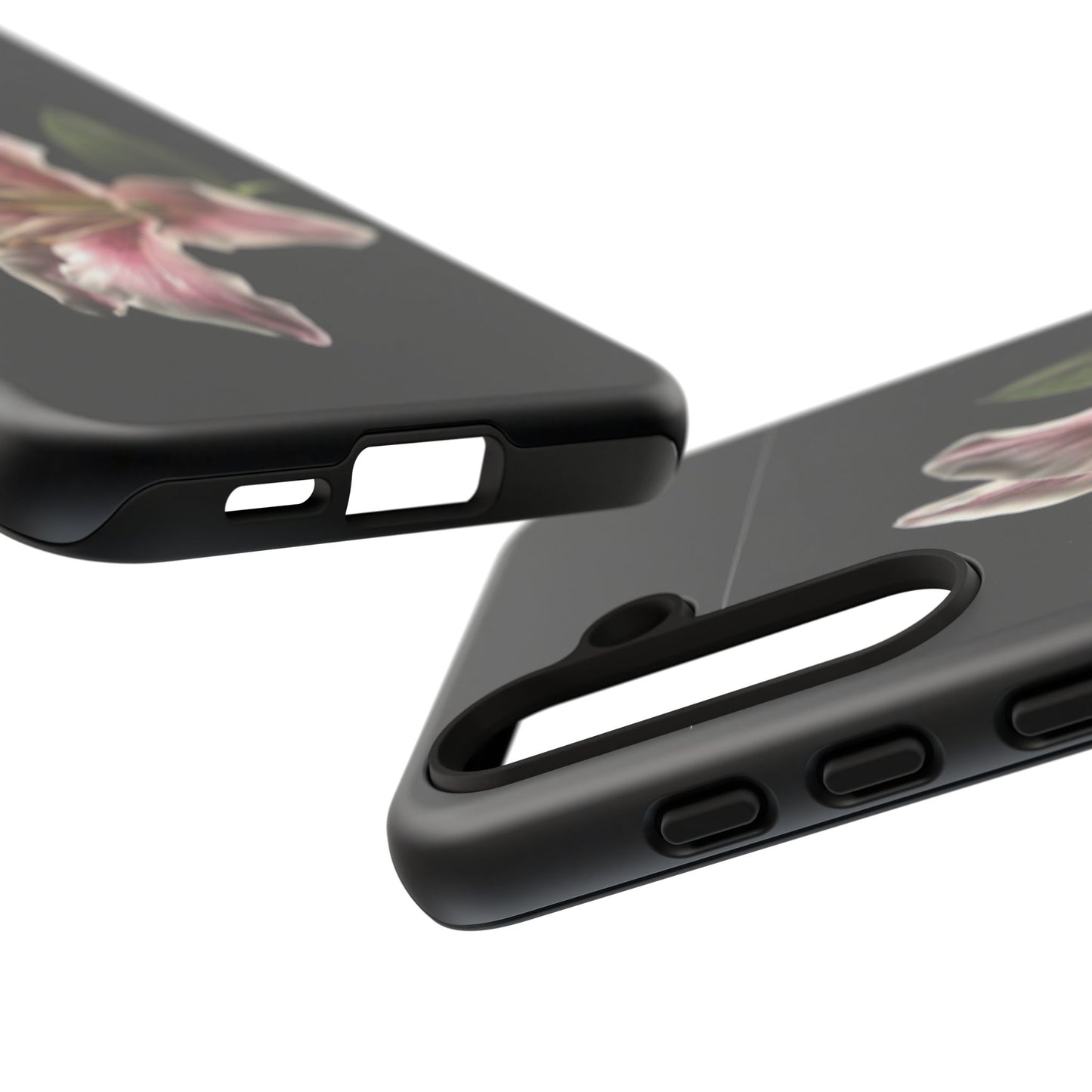 Pink Lily Tough Phone Case — Slim Protective Floral iPhone Cover