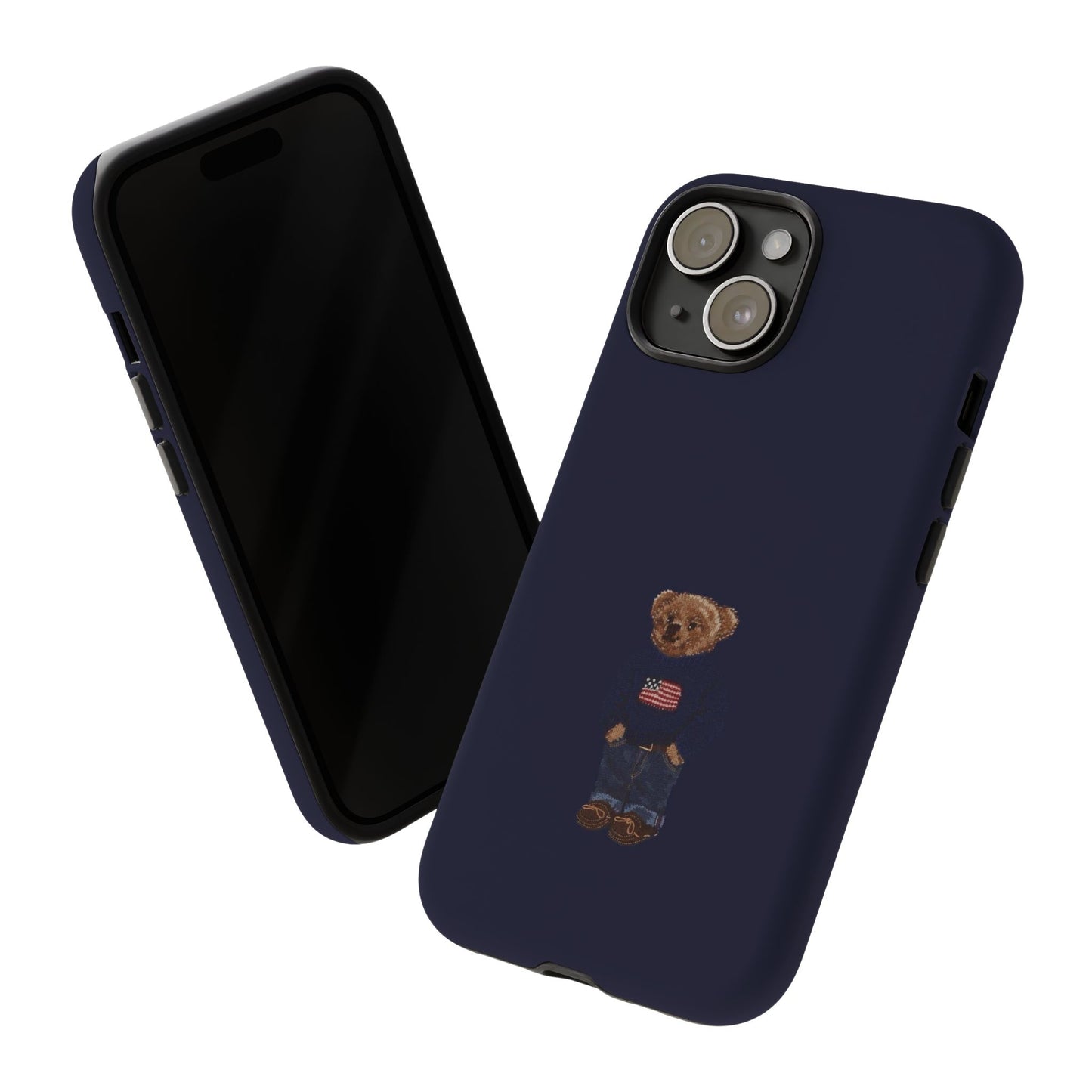 Patriotic Polo Bear Phone Case — Slim Tough Protective iPhone Cover