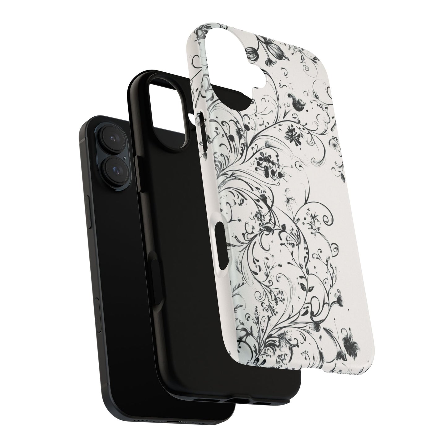 Floral Vine Tough Phone Case