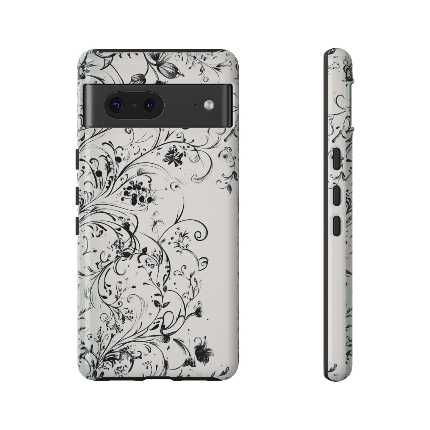 Floral Vine Tough Phone Case