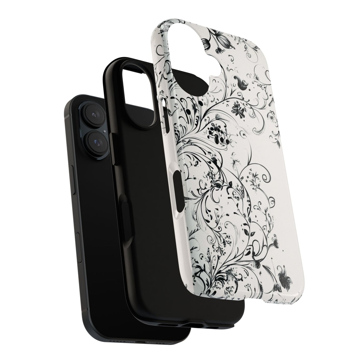 Floral Vine Tough Phone Case