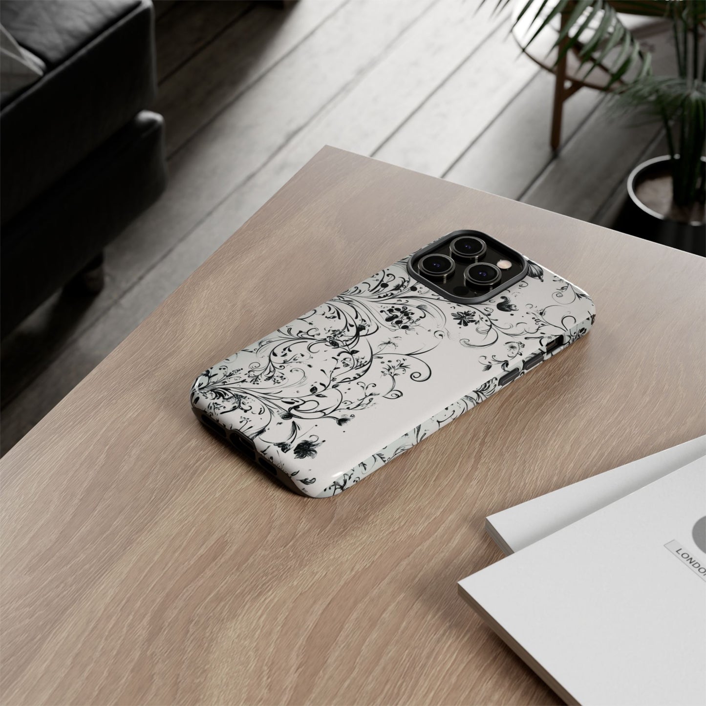 Floral Vine Tough Phone Case