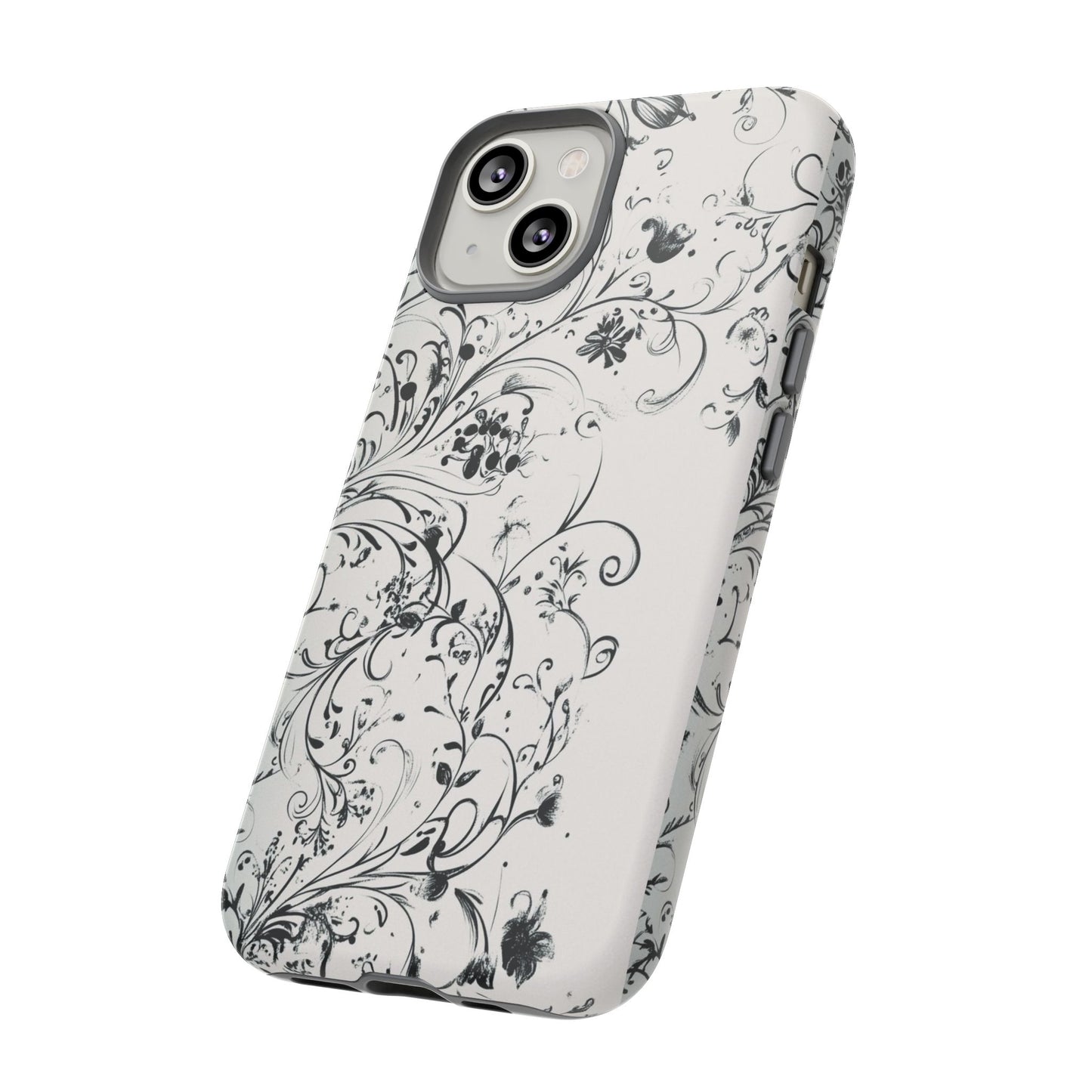 Floral Vine Tough Phone Case