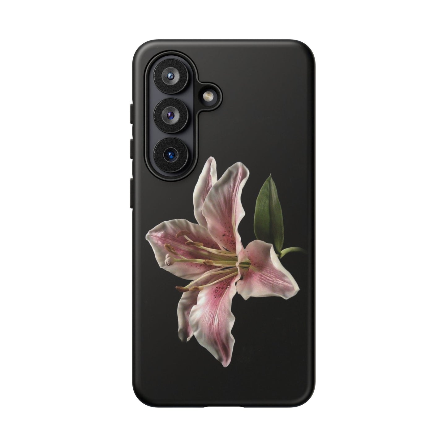 Pink Lily Tough Phone Case — Slim Protective Floral iPhone Cover