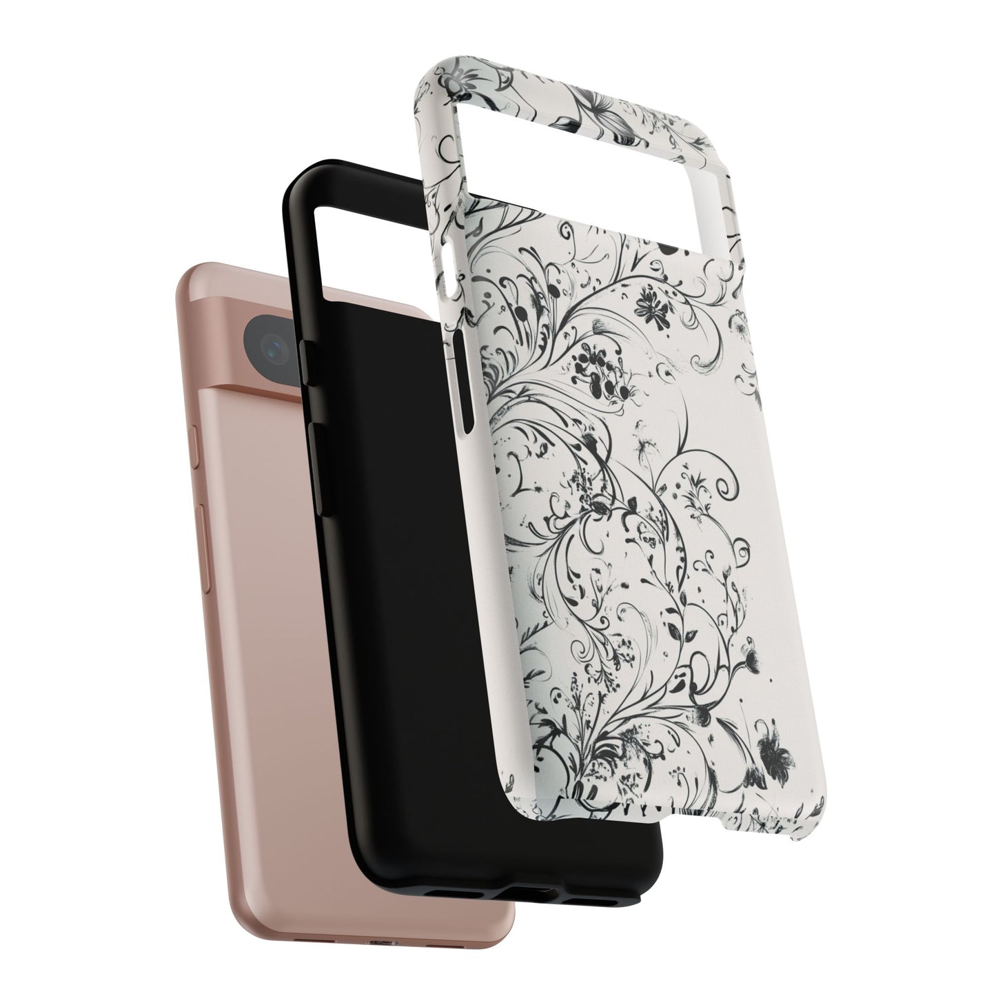 Floral Vine Tough Phone Case