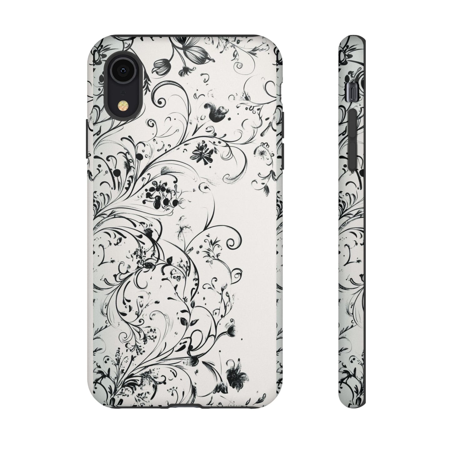 Floral Vine Tough Phone Case
