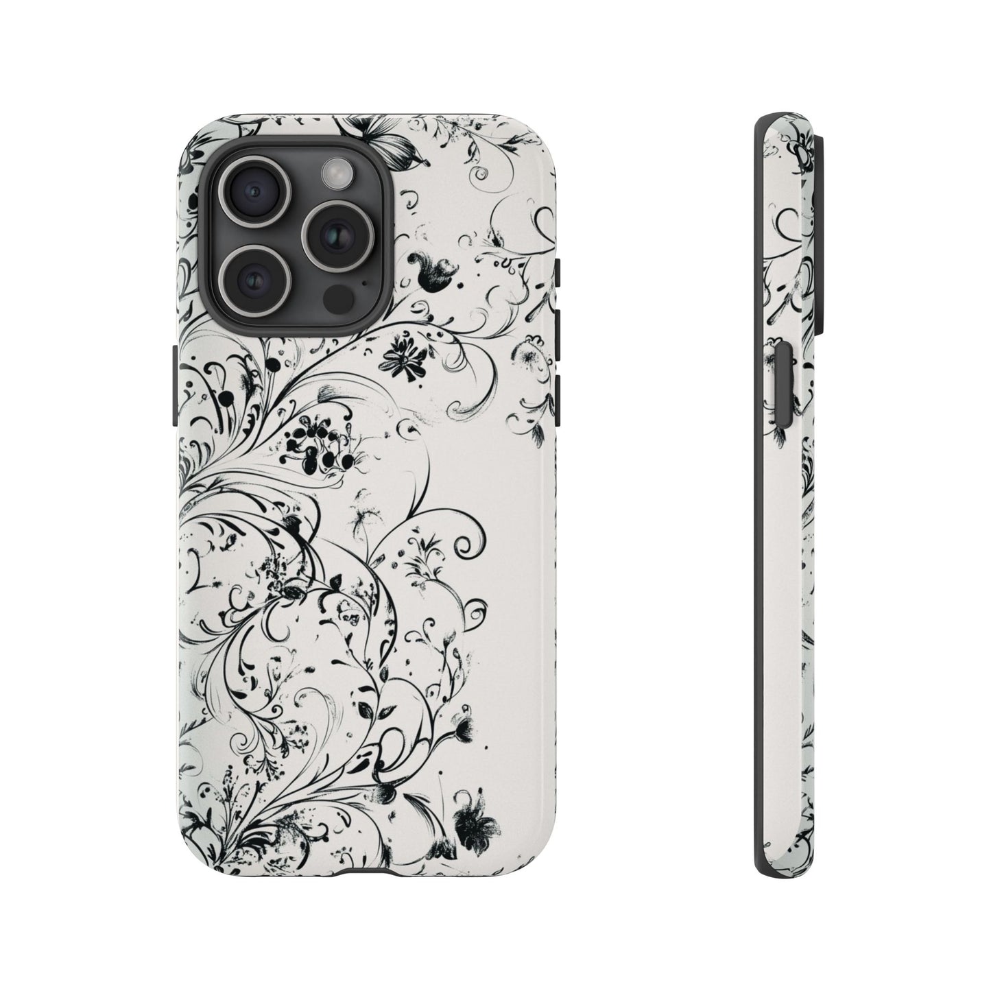 Floral Vine Tough Phone Case