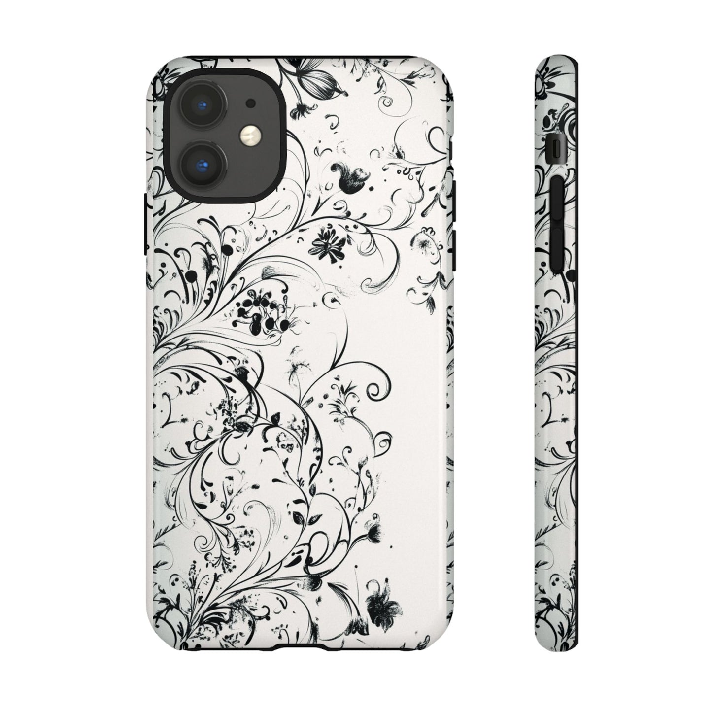 Floral Vine Tough Phone Case