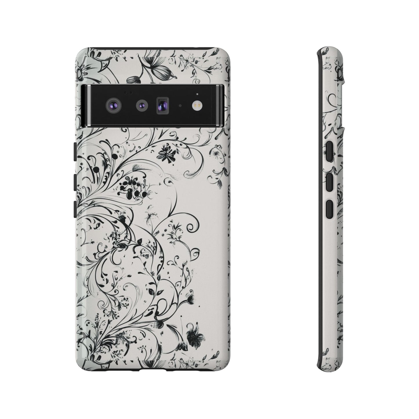 Floral Vine Tough Phone Case
