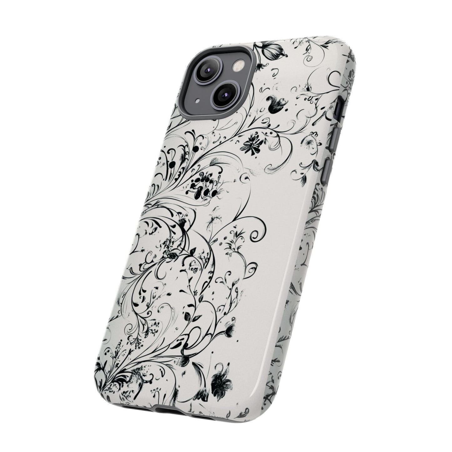 Floral Vine Tough Phone Case