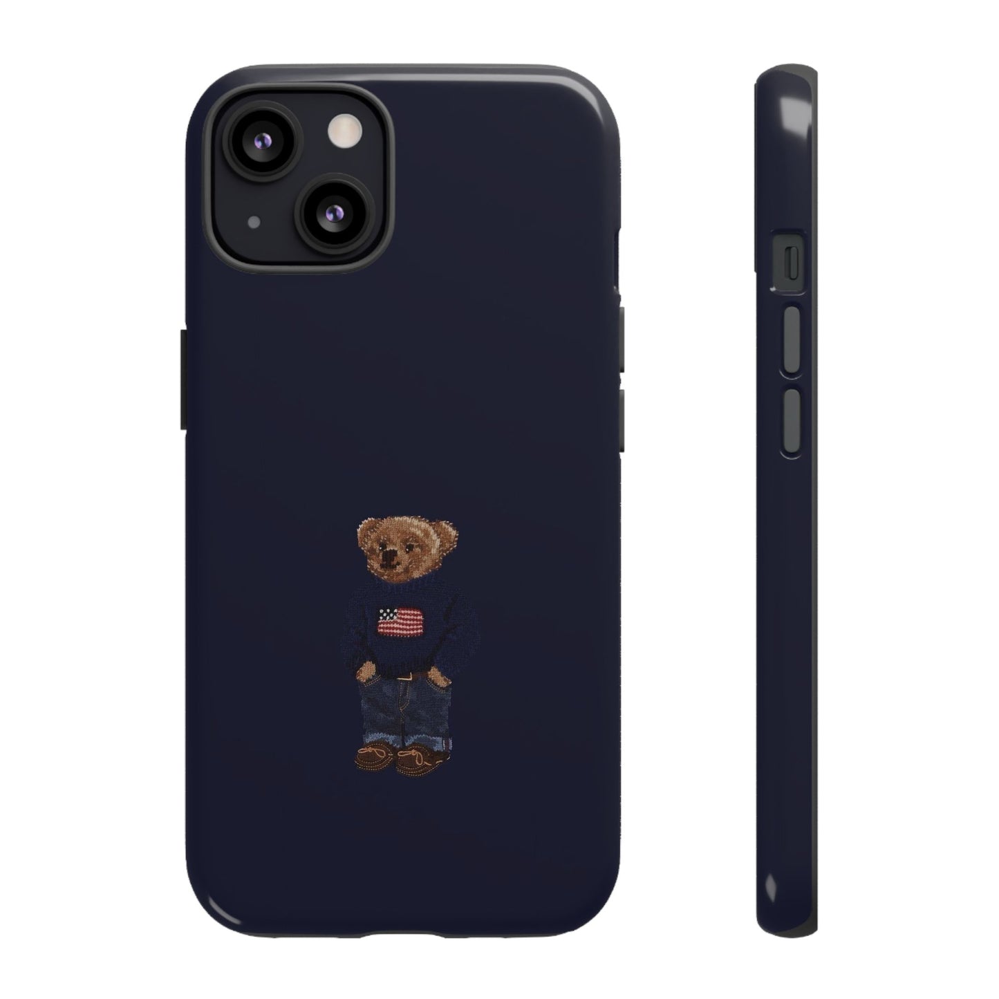 Patriotic Polo Bear Phone Case — Slim Tough Protective iPhone Cover