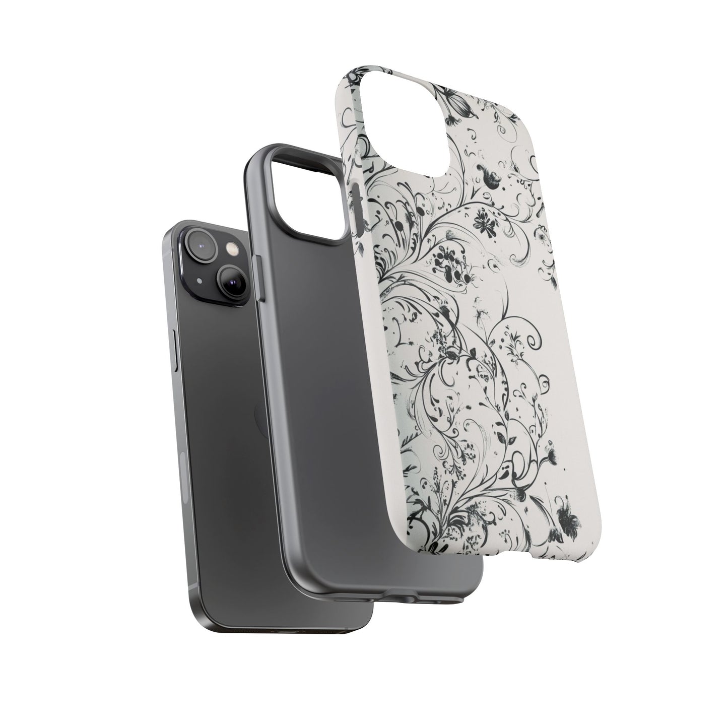Floral Vine Tough Phone Case
