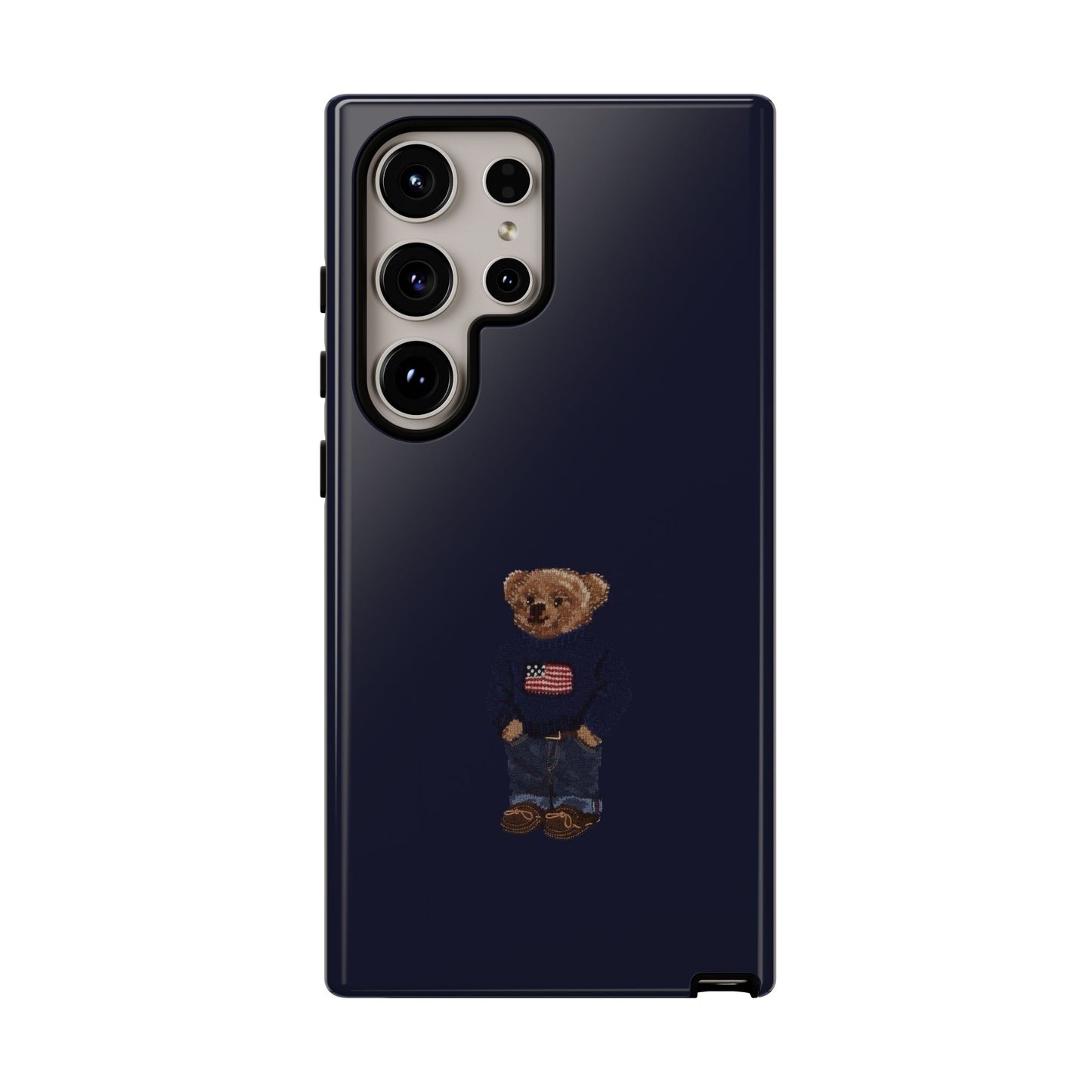 Patriotic Polo Bear Phone Case — Slim Tough Protective iPhone Cover