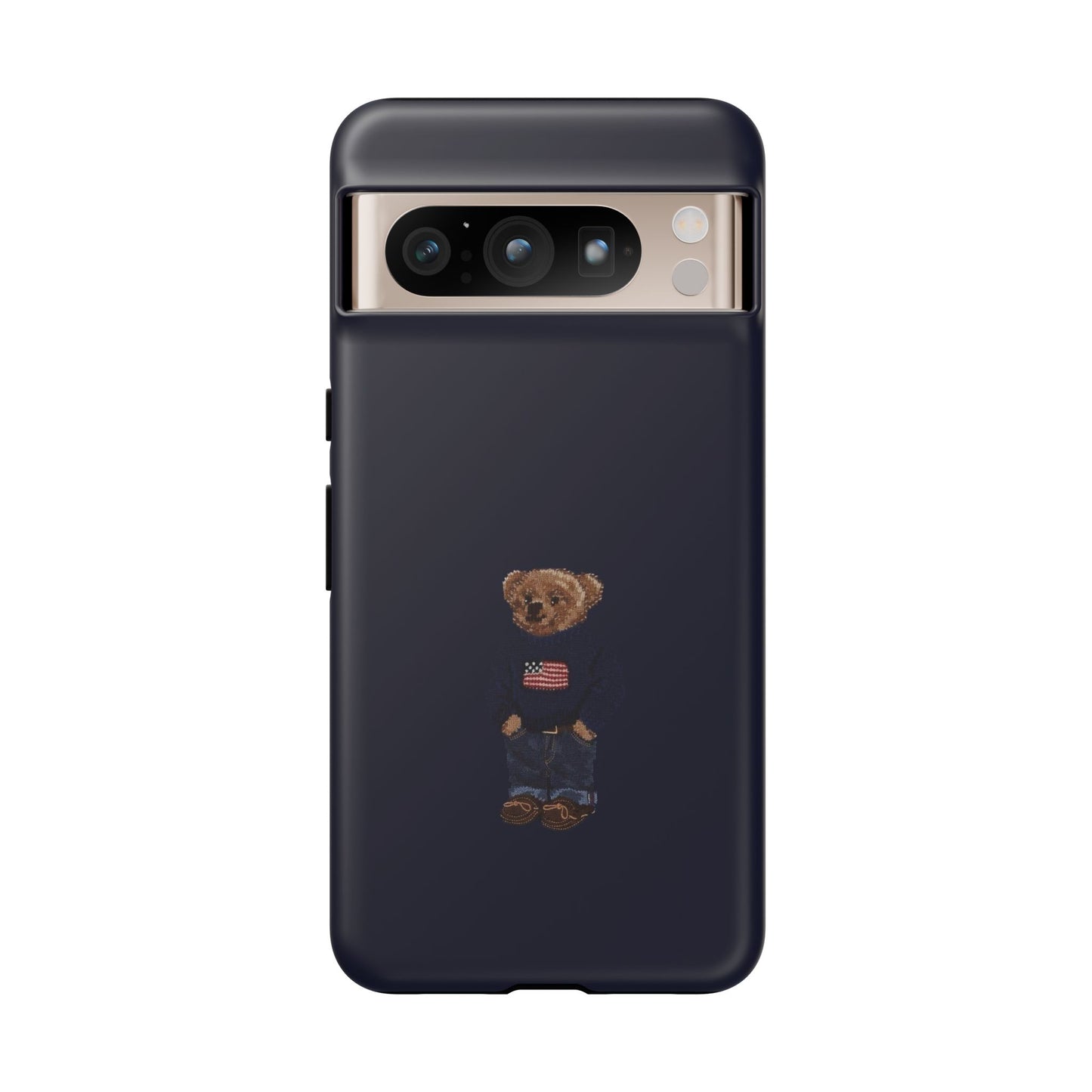 Patriotic Polo Bear Phone Case — Slim Tough Protective iPhone Cover