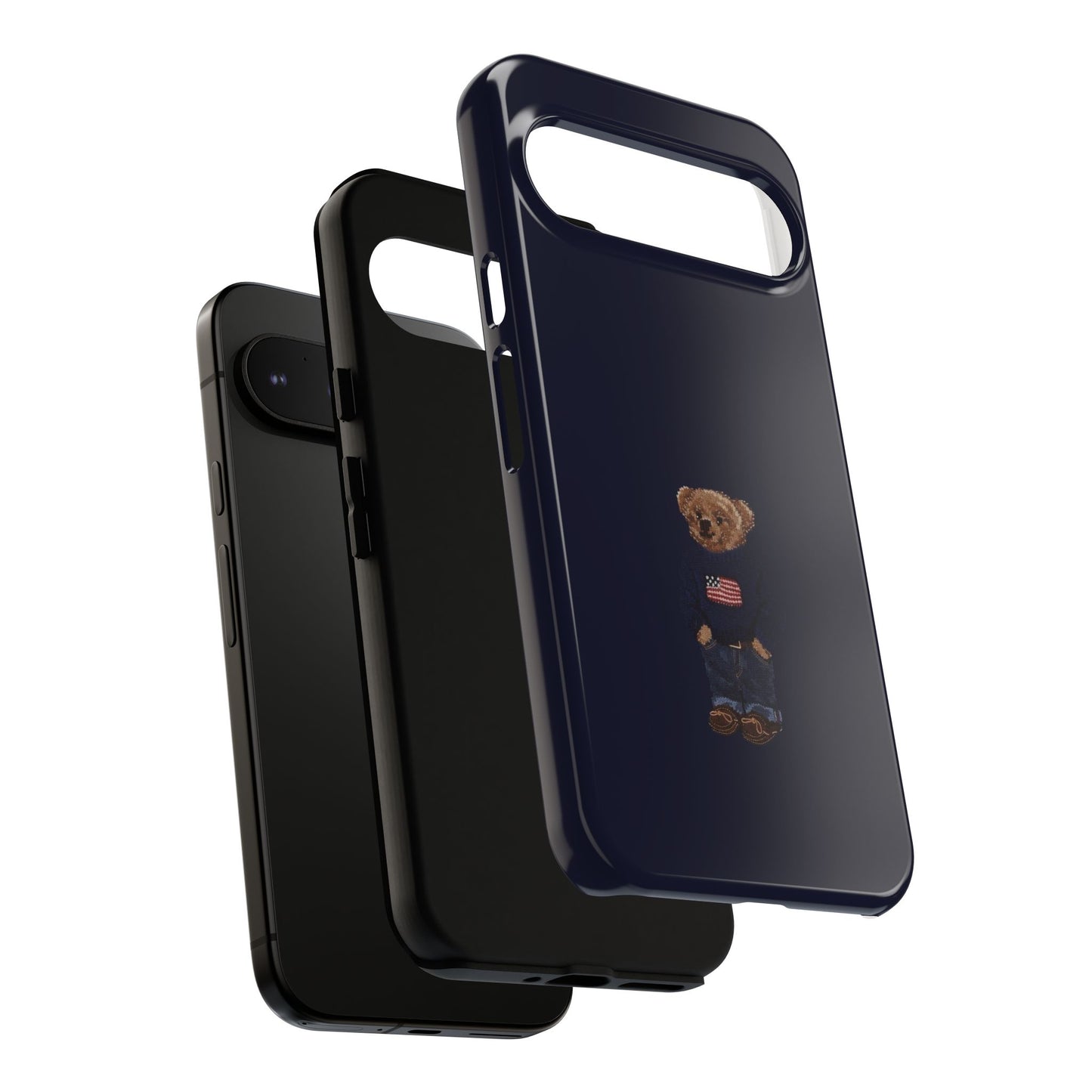 Patriotic Polo Bear Phone Case — Slim Tough Protective iPhone Cover