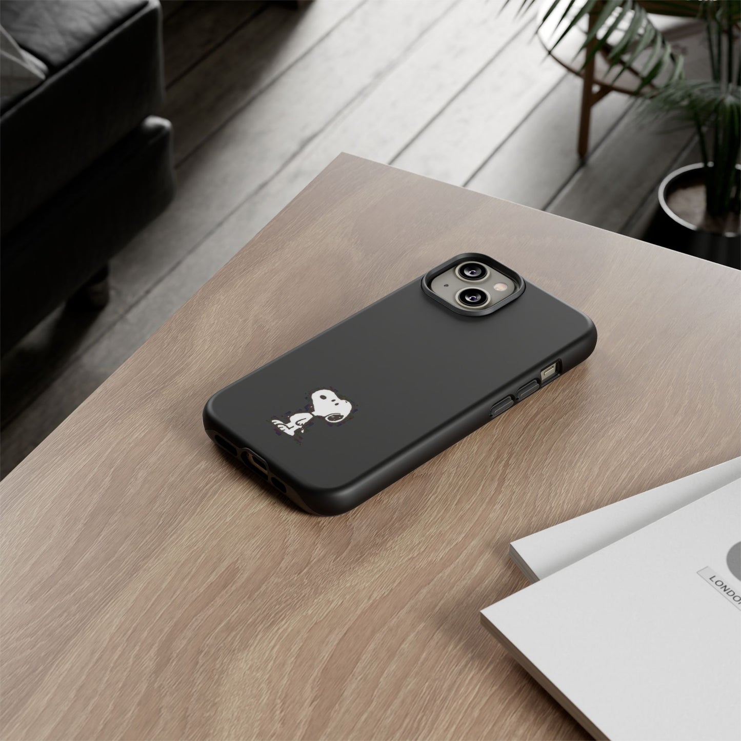 Snoopy Minimalist Tough Phone Case