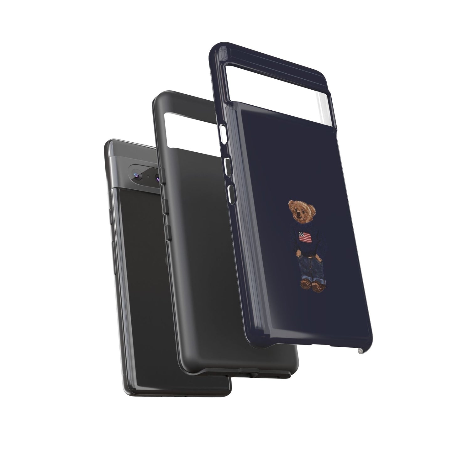 Patriotic Polo Bear Phone Case — Slim Tough Protective iPhone Cover