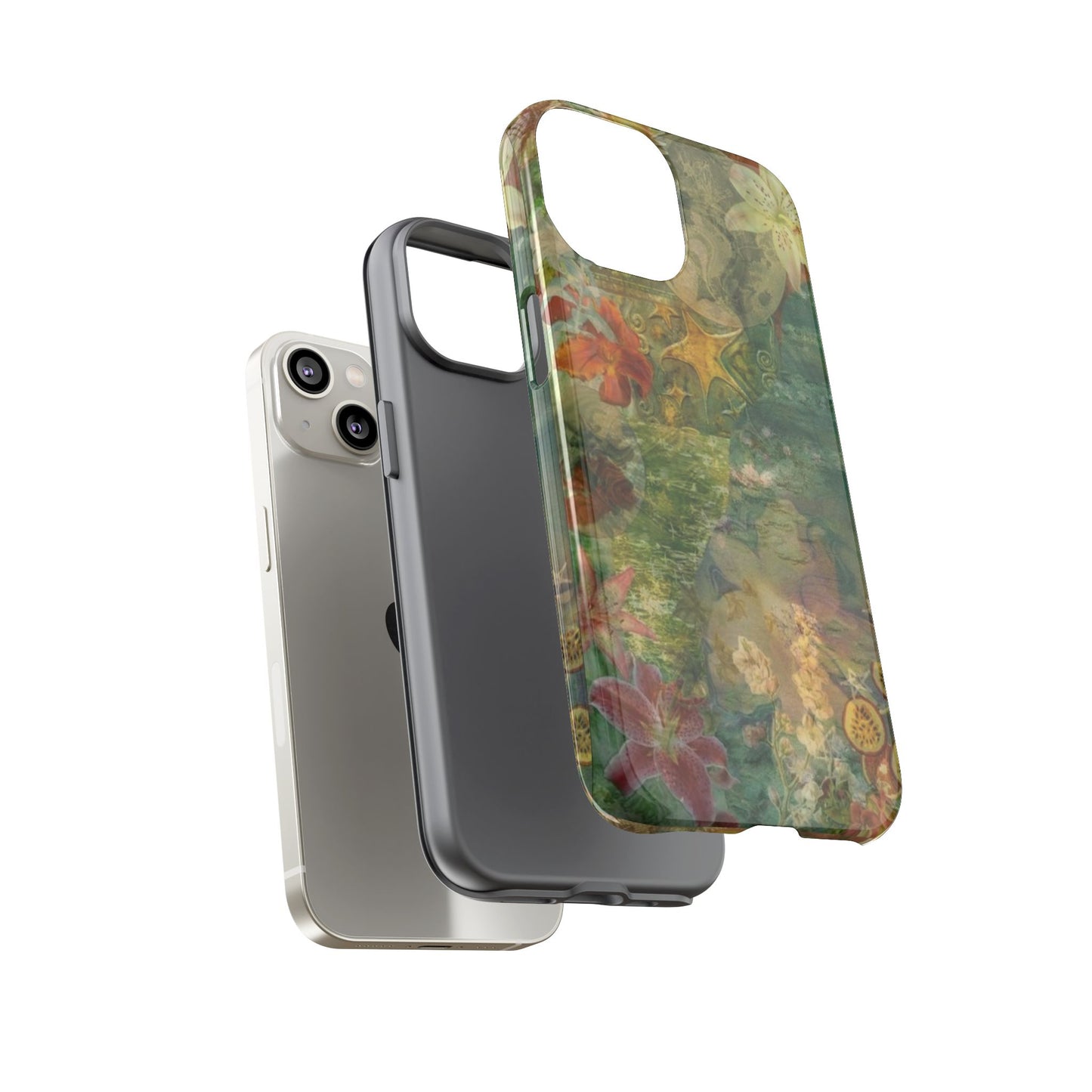 Floral Vintage Tough Phone Case