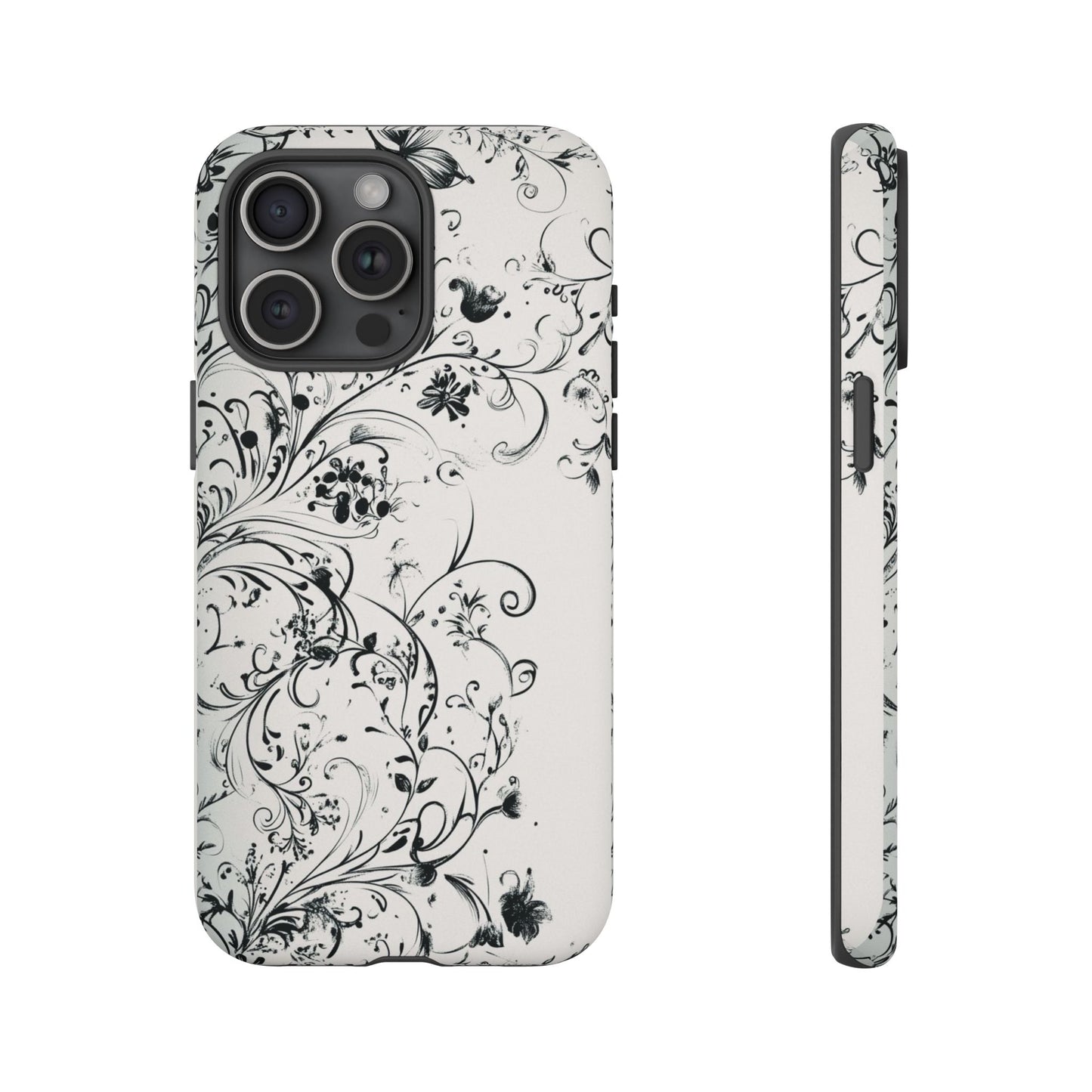 Floral Vine Tough Phone Case