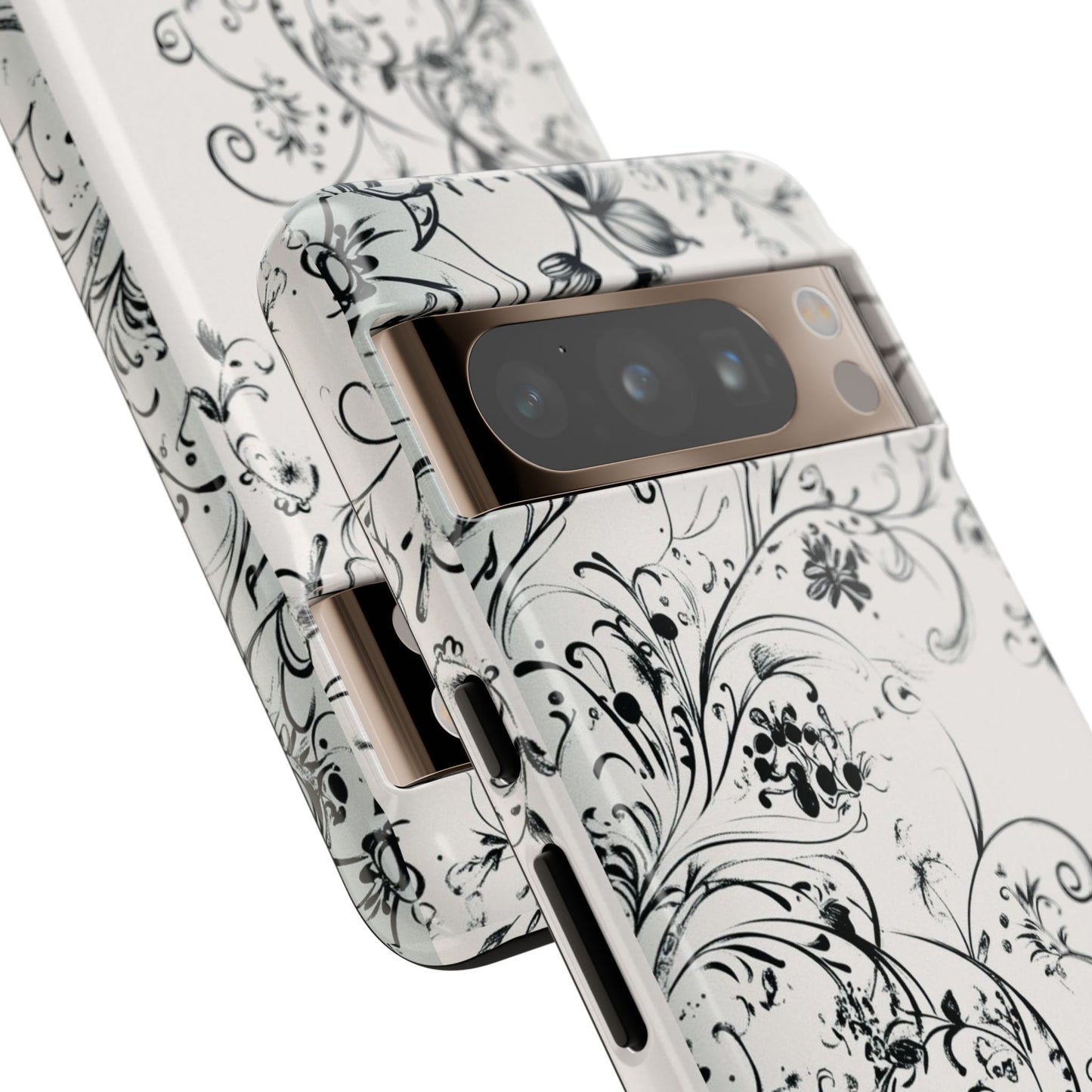 Floral Vine Tough Phone Case