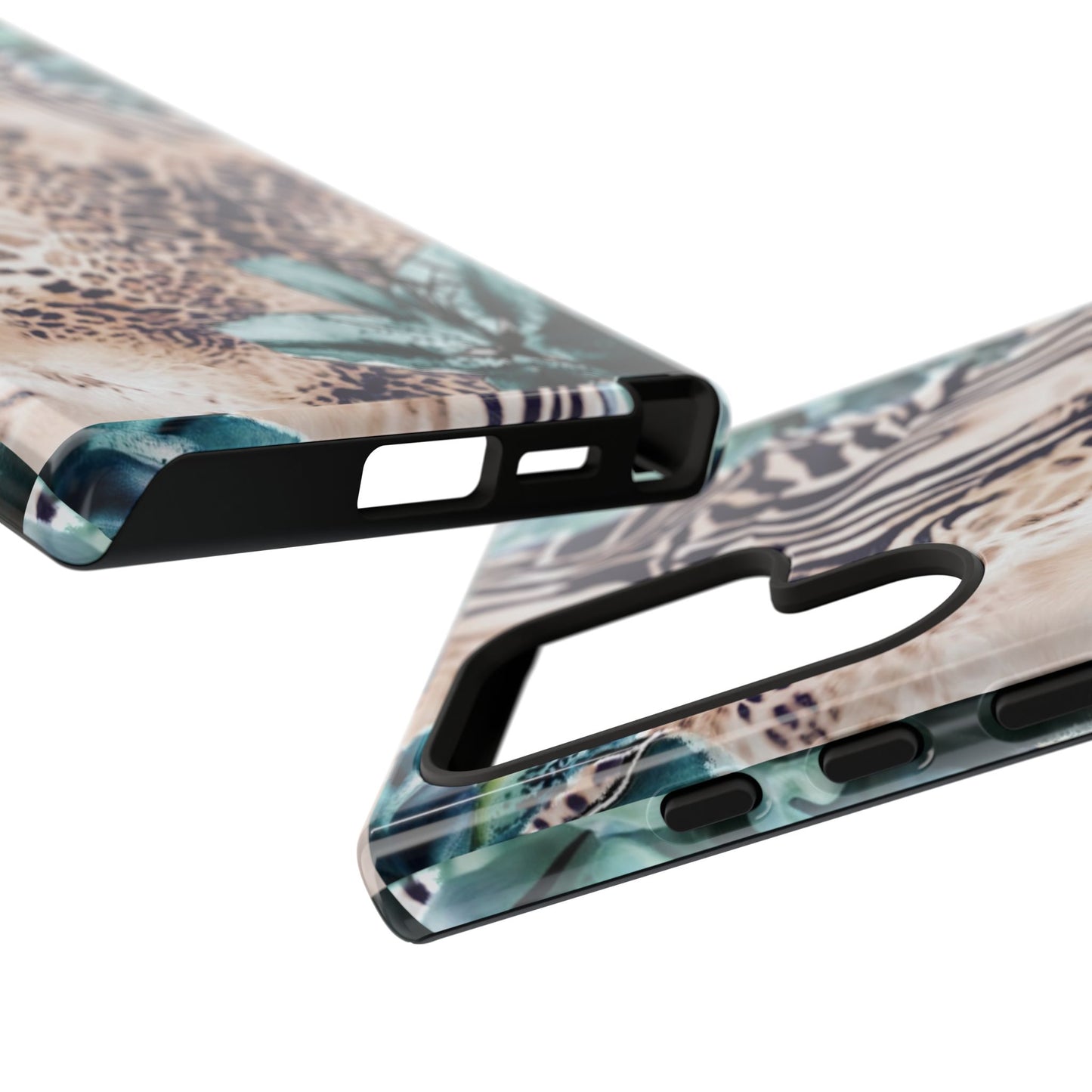 Tough Cases - Tropical Leopard & Zebra Phone Case