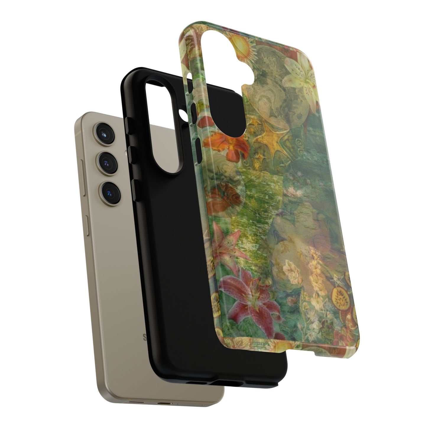 Floral Vintage Tough Phone Case