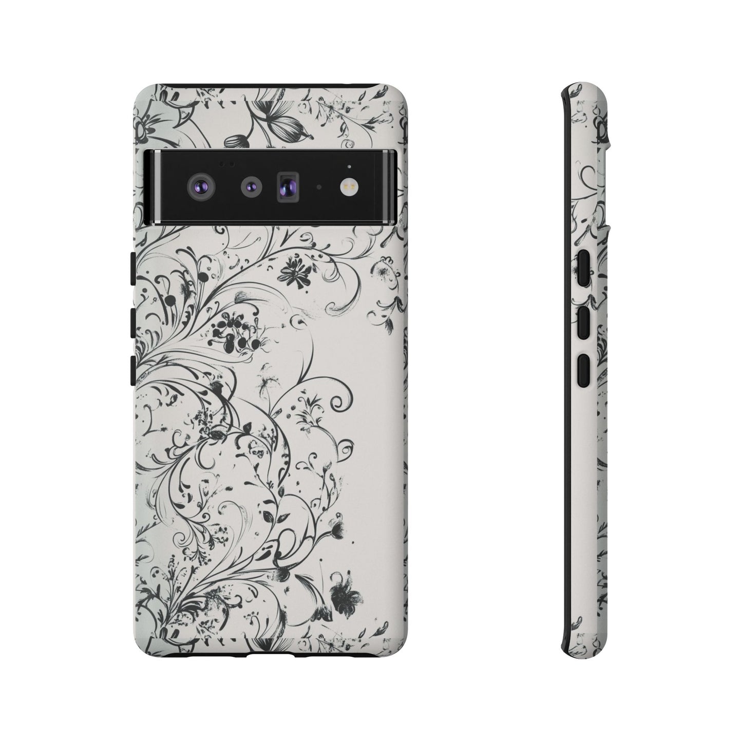 Floral Vine Tough Phone Case