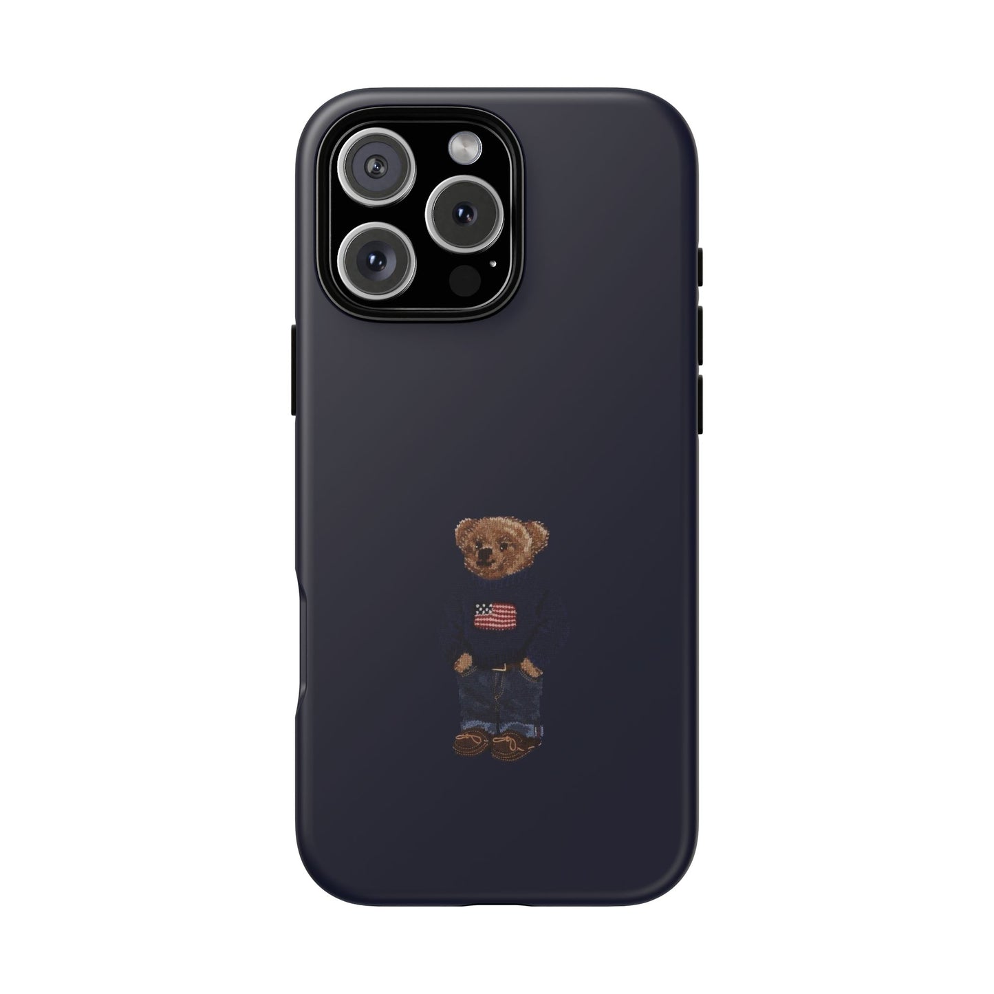 Patriotic Polo Bear Phone Case — Slim Tough Protective iPhone Cover