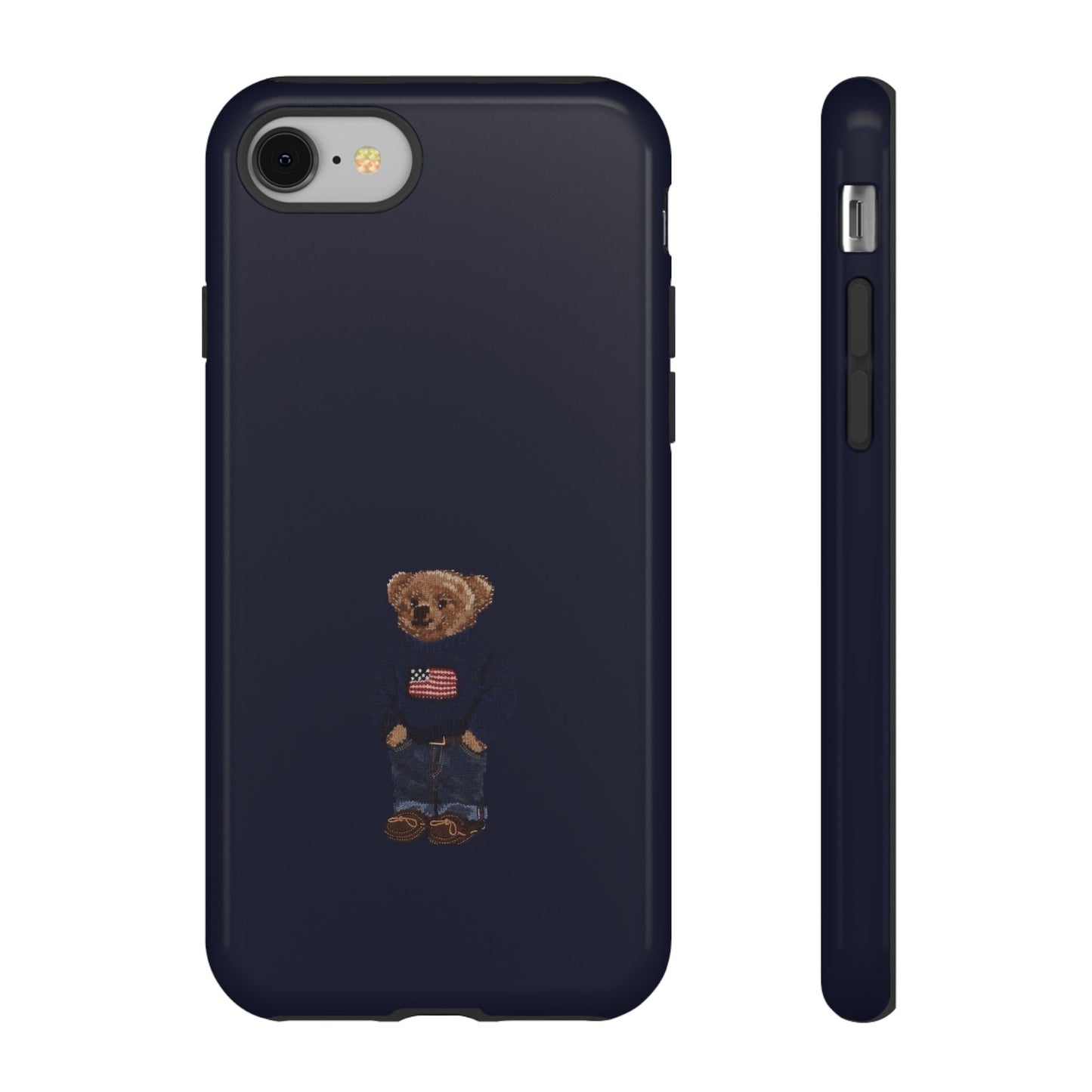 Patriotic Polo Bear Phone Case — Slim Tough Protective iPhone Cover