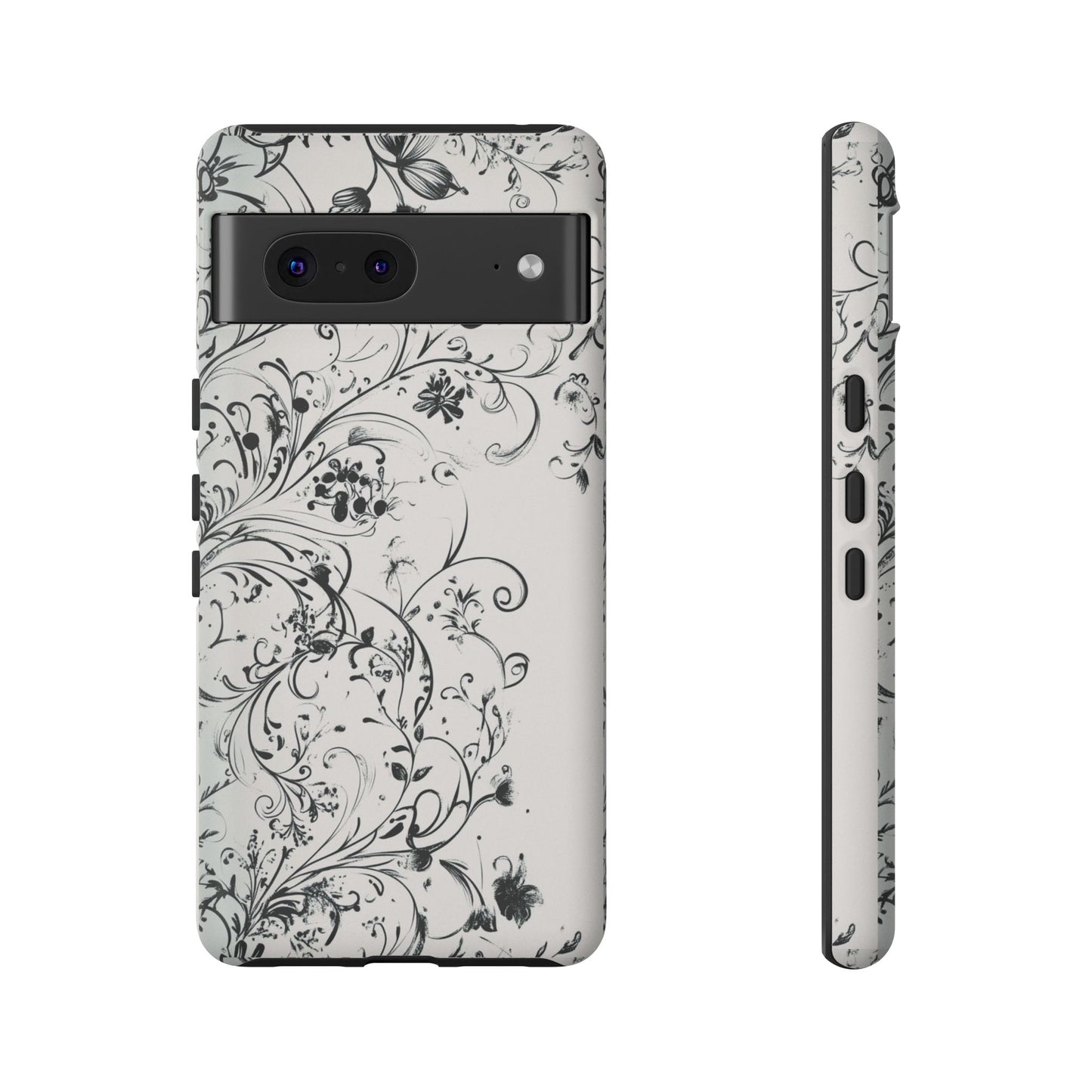 Floral Vine Tough Phone Case