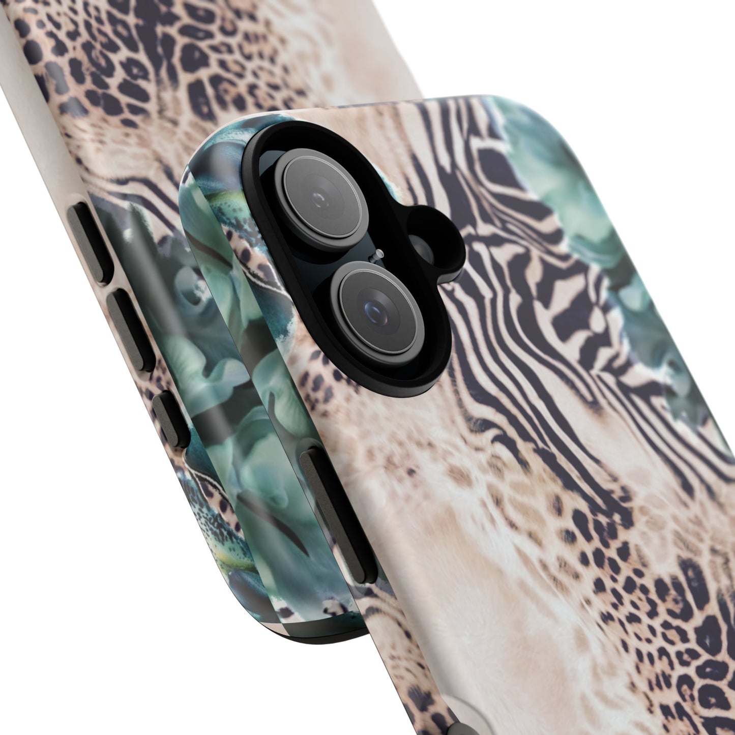 Tough Cases - Tropical Leopard & Zebra Phone Case