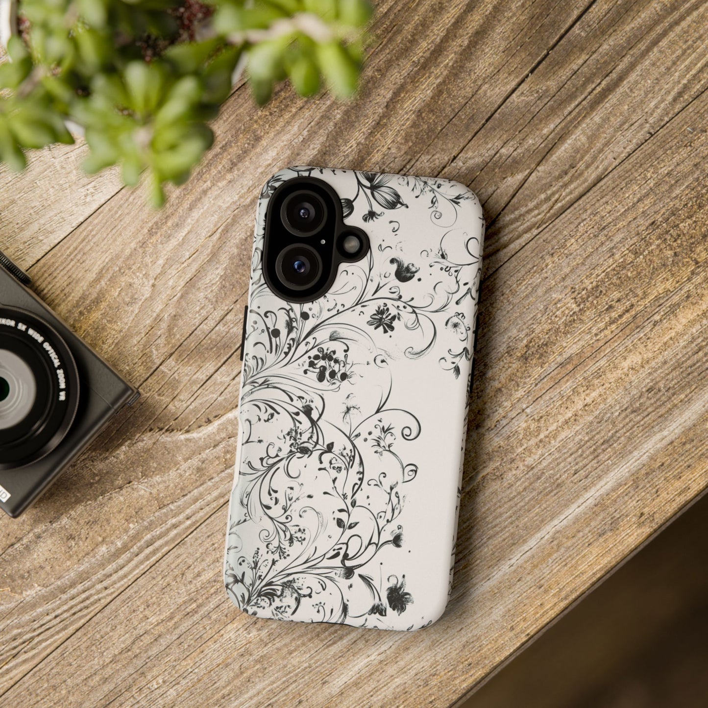 Floral Vine Tough Phone Case