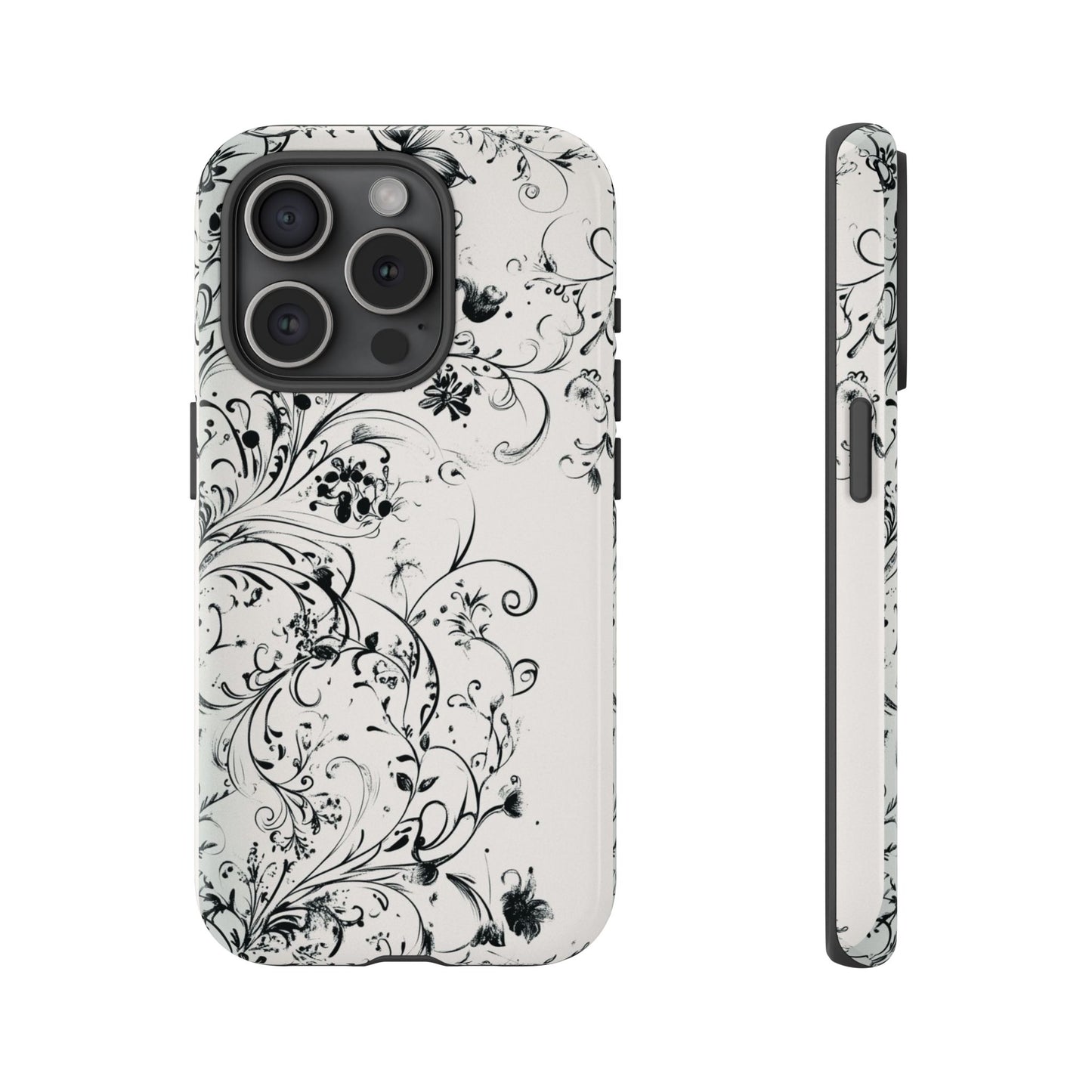 Floral Vine Tough Phone Case