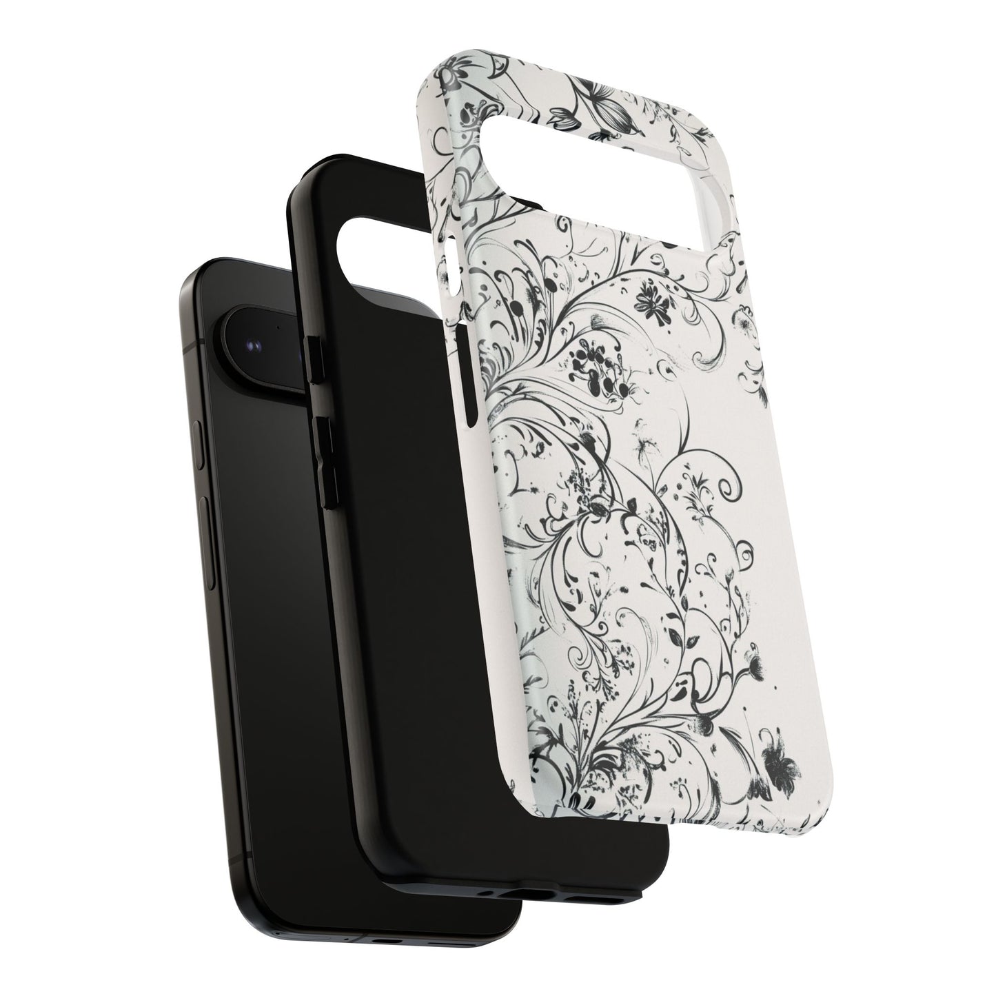 Floral Vine Tough Phone Case