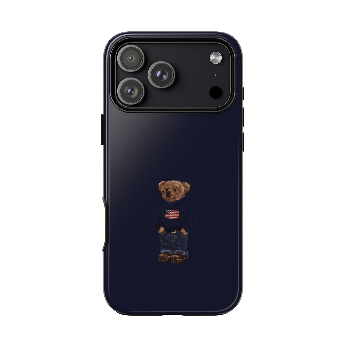 Patriotic Polo Bear Phone Case — Slim Tough Protective iPhone Cover