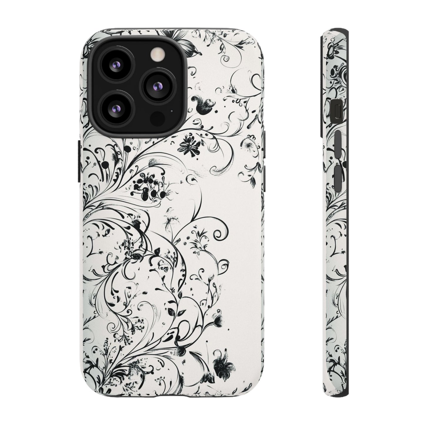 Floral Vine Tough Phone Case