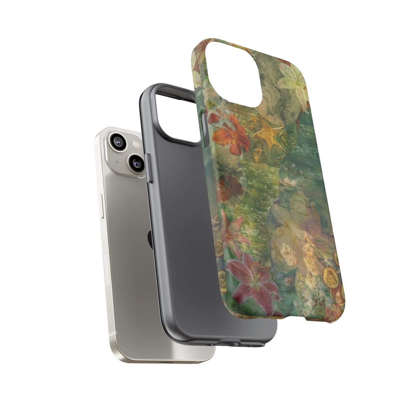 Floral Vintage Tough Phone Case