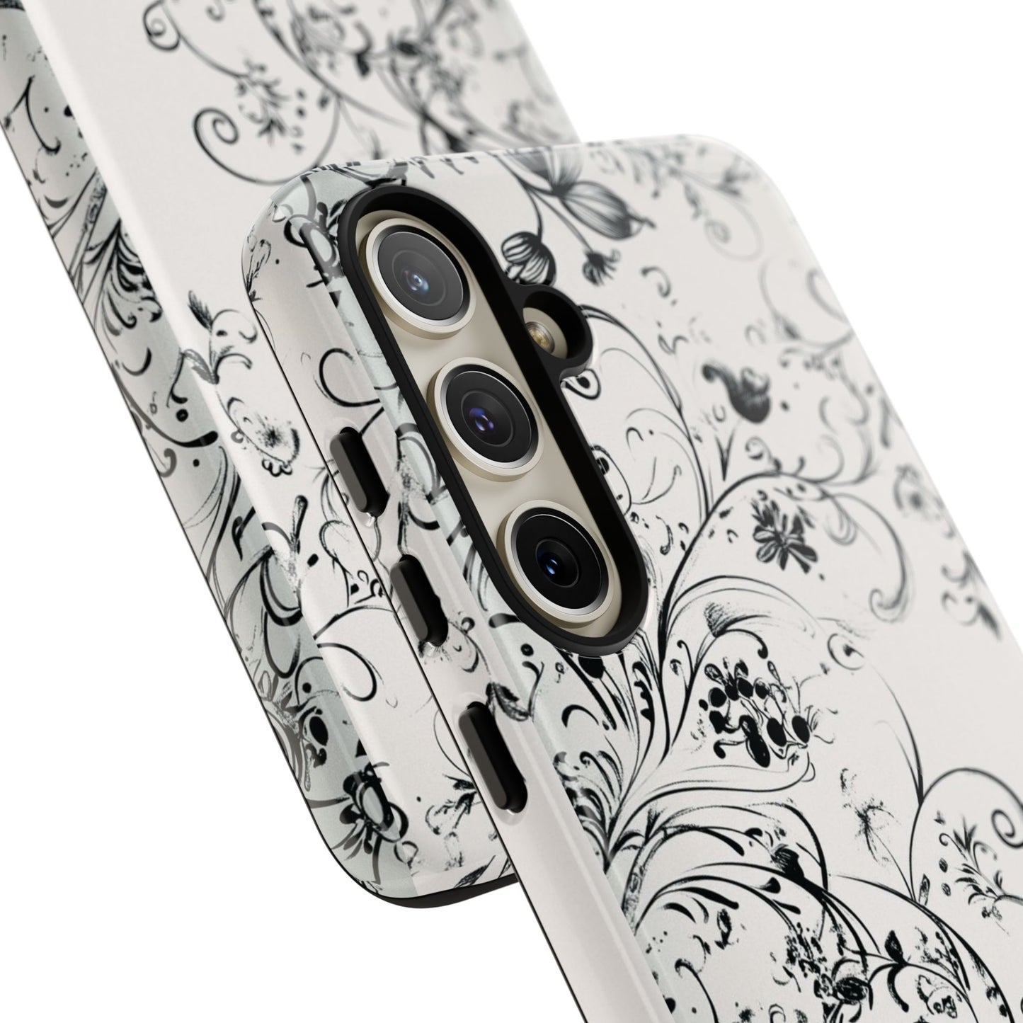 Floral Vine Tough Phone Case