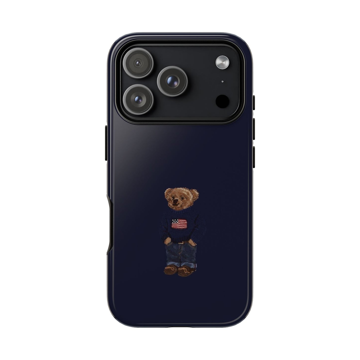 Patriotic Polo Bear Phone Case — Slim Tough Protective iPhone Cover