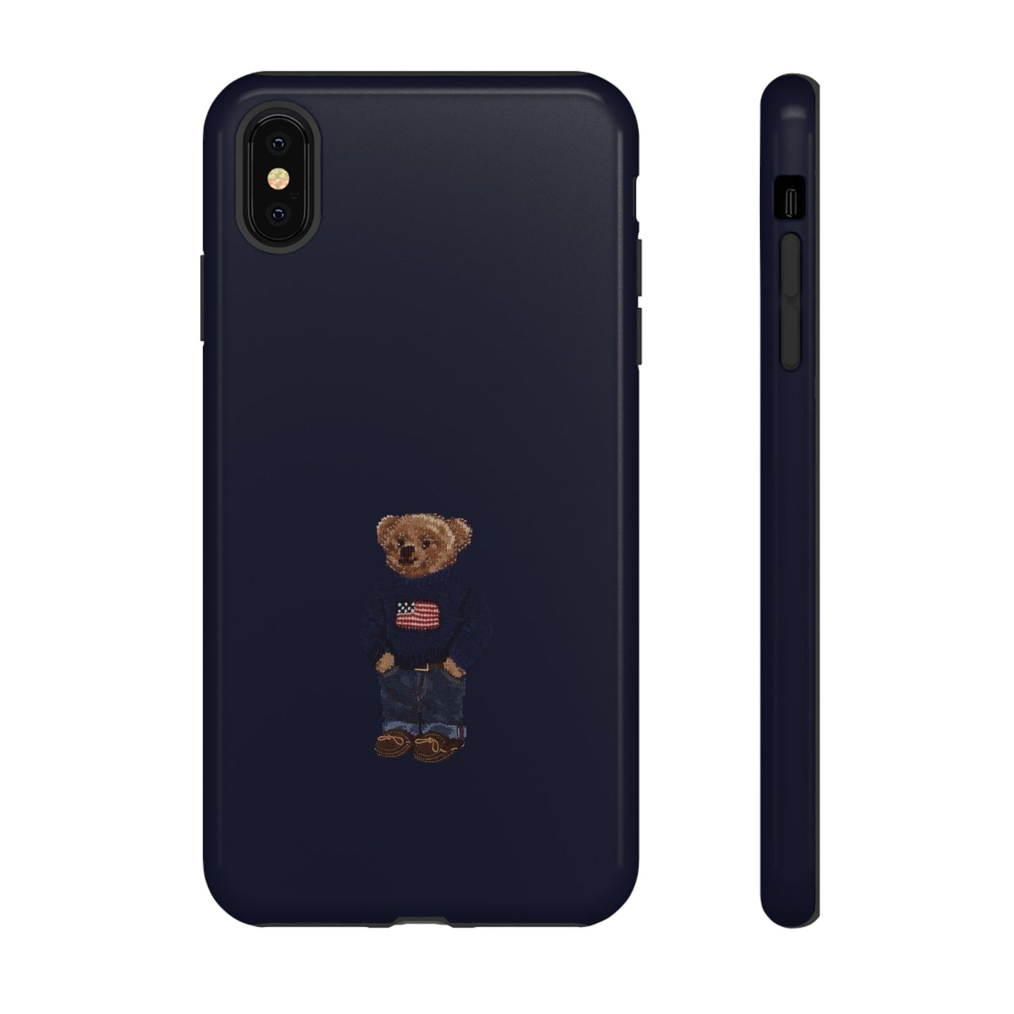 Patriotic Polo Bear Phone Case — Slim Tough Protective iPhone Cover