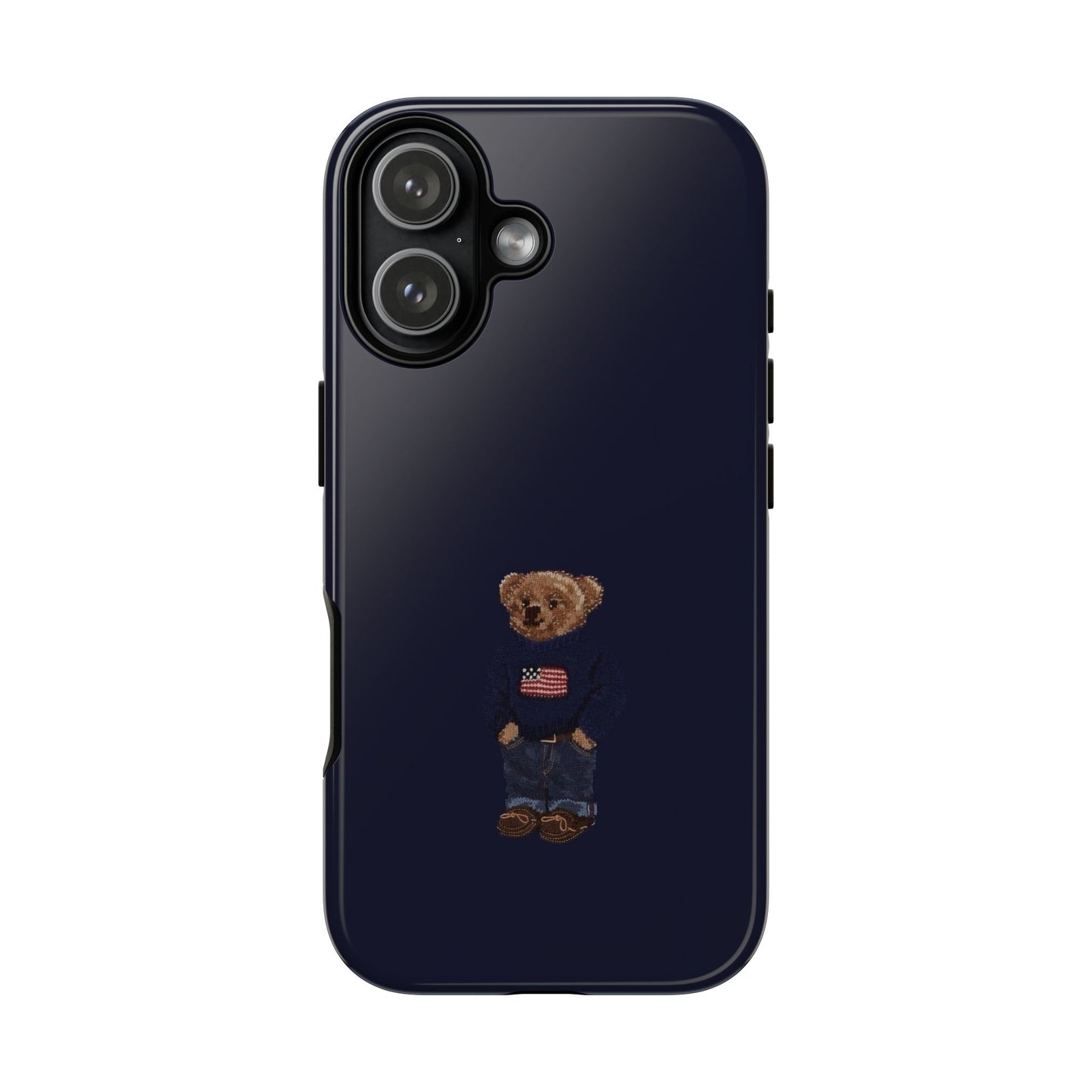 Patriotic Polo Bear Phone Case — Slim Tough Protective iPhone Cover