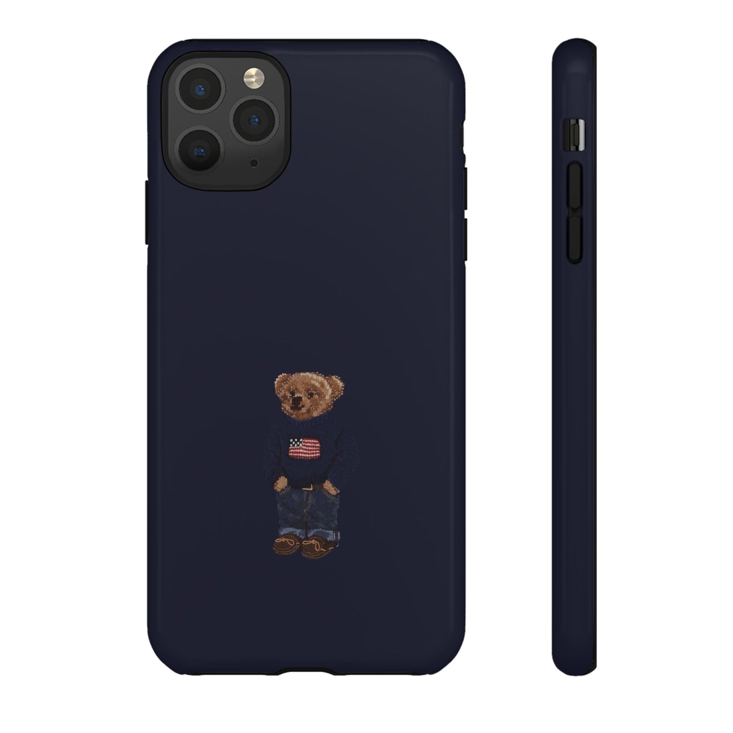 Patriotic Polo Bear Phone Case — Slim Tough Protective iPhone Cover